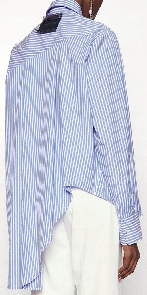 Viktor & Rolf !DS! FW22 Viktor & Rolf Floating Away Reconstructed Shirt Size L / US 10 / IT 46 - 5 Thumbnail