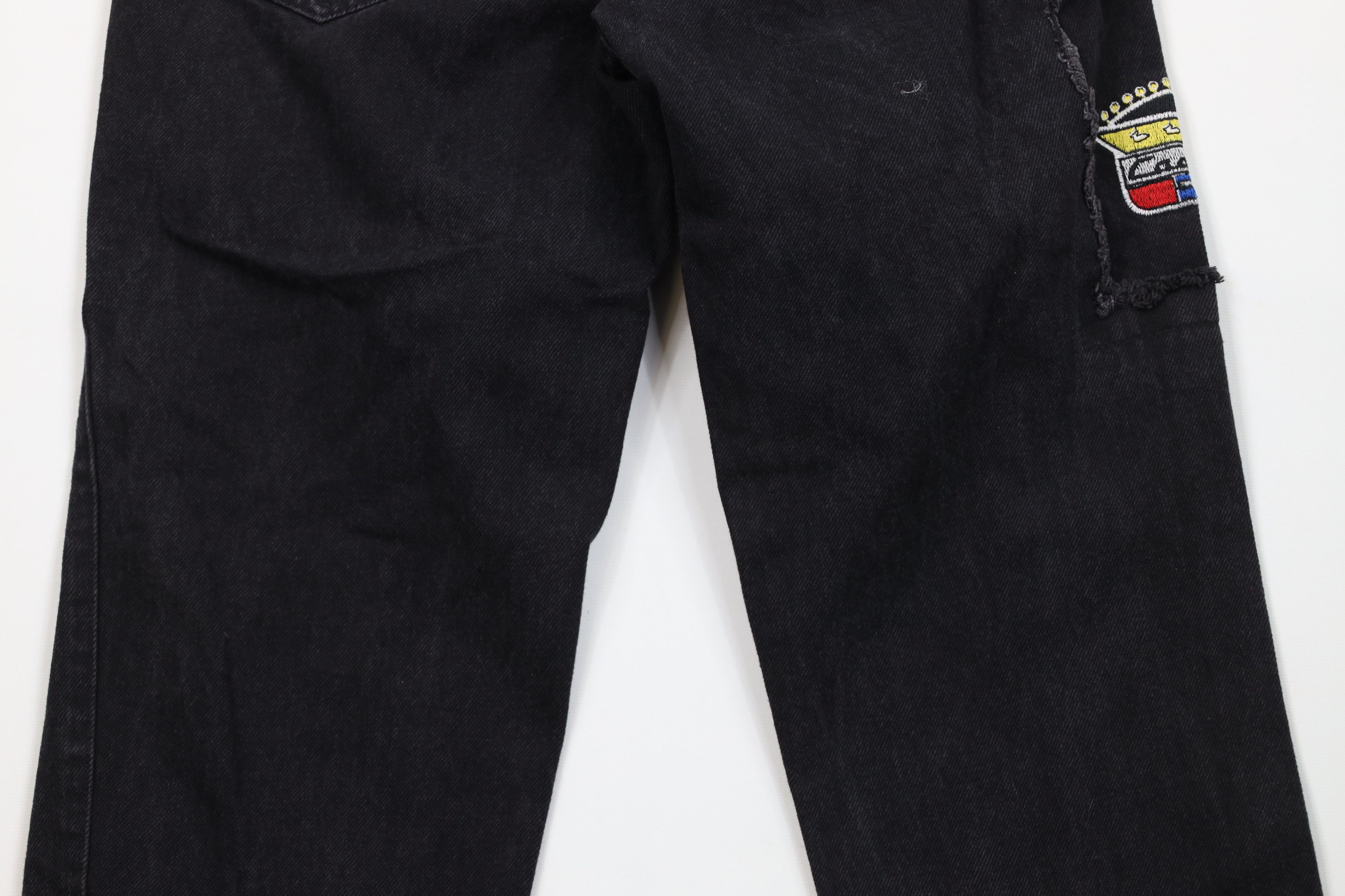 Cadillac Deadstock Vintage 80s 90s Cadillac Straight Leg Jeans USA Size US 29 - 12 Thumbnail