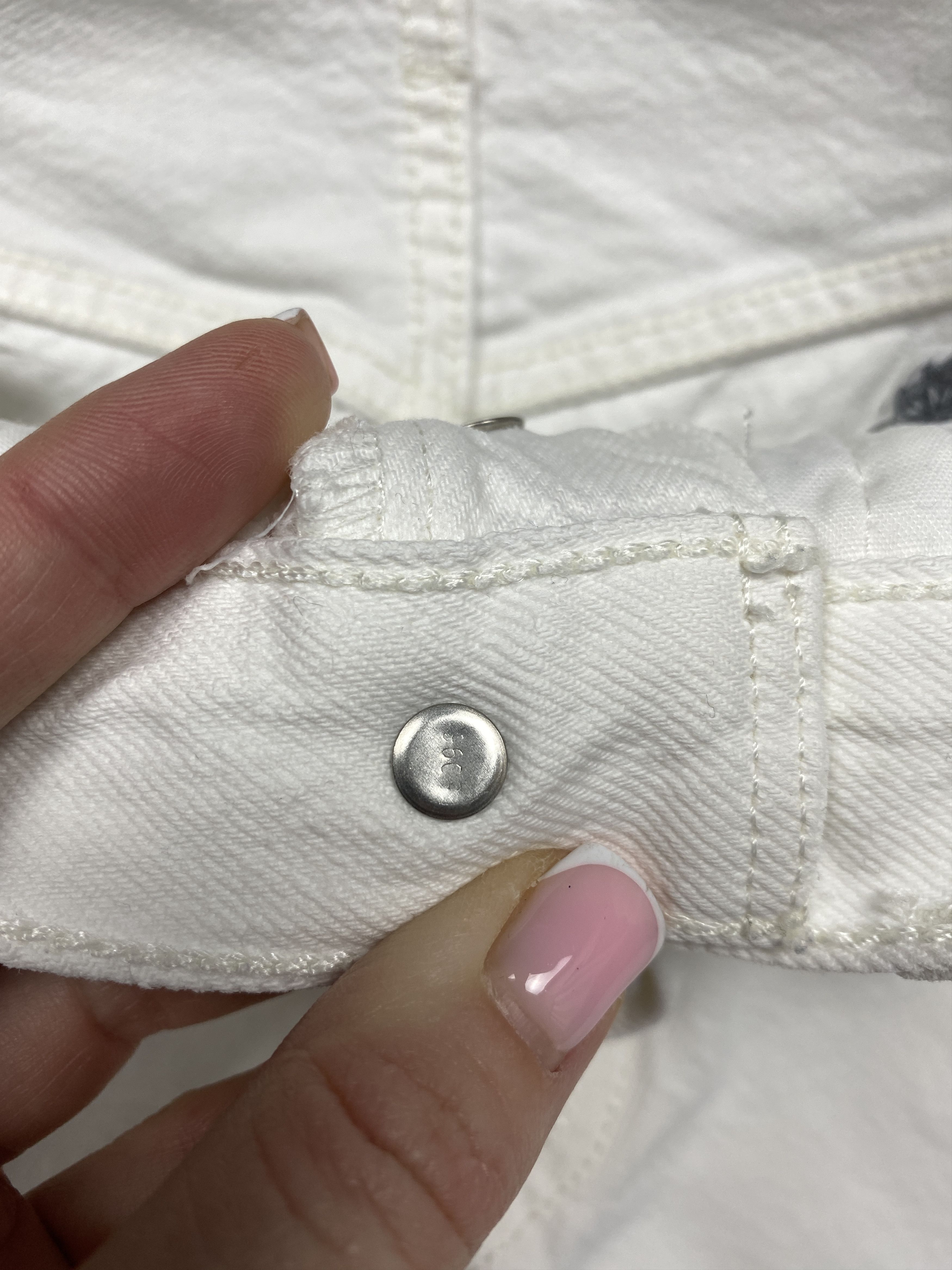 Levi's × Levi's Vintage Clothing Levis Womens White Denim Pants Jeans Size 27" / US 4 / IT 40 - 10 Thumbnail