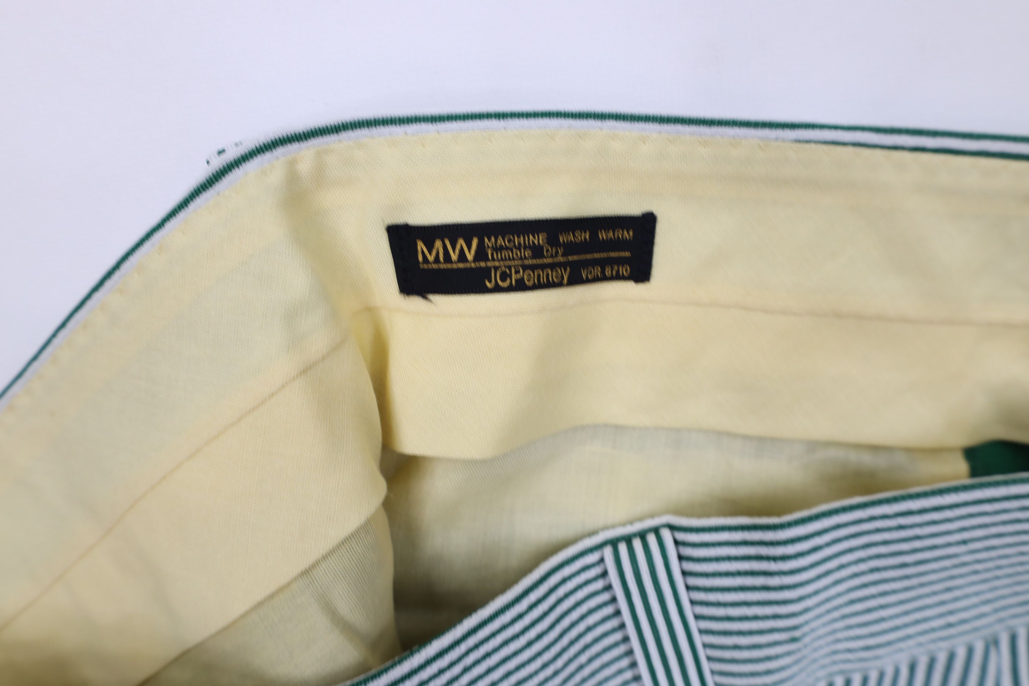 Vintage Vintage 70s Streetwear Knit Bell Bottoms Pants Green USA Size US 34 / EU 50 - 10 Thumbnail