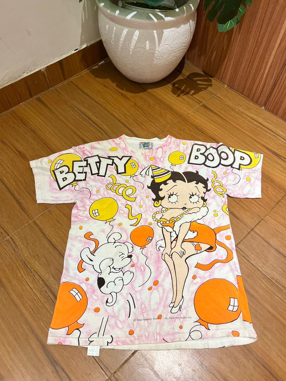Vintage 🔥RARE🔥1994 Betty Boop AOP Deadstock Size US L / EU 52-54 / 3 - 1 Thumbnail
