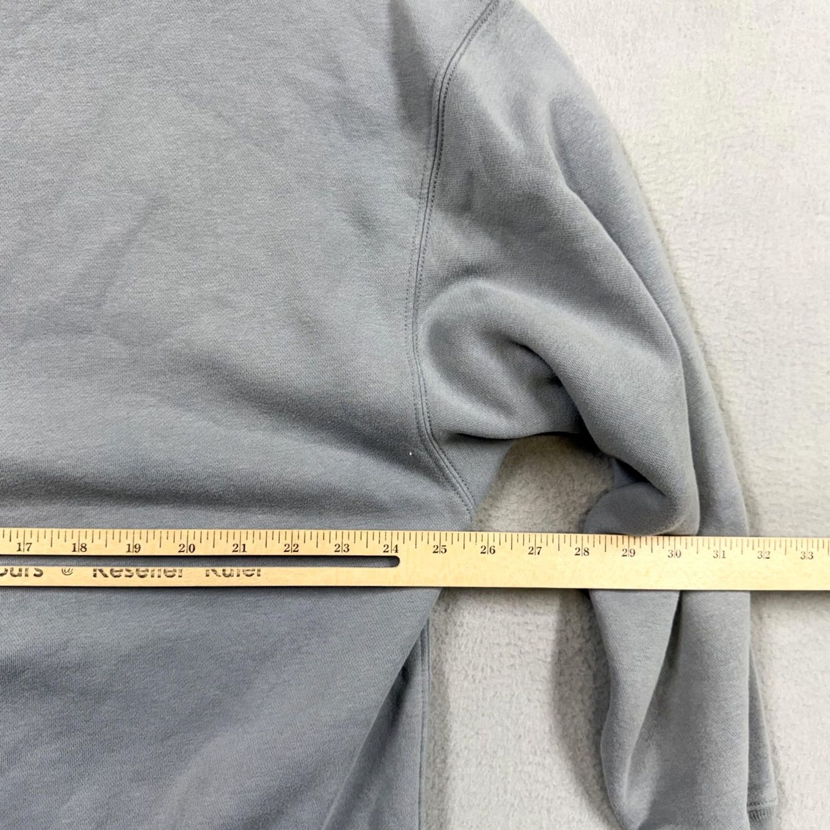 Abercrombie & Fitch Abercrombie & Fitch Sweatshirt Mens XL Gray Fleece Crewneck Pullover Lake Tahoe Ski Outdoor Graphic Print Embroidered Logo Size US XL / EU 56 / 4 - 5 Thumbnail