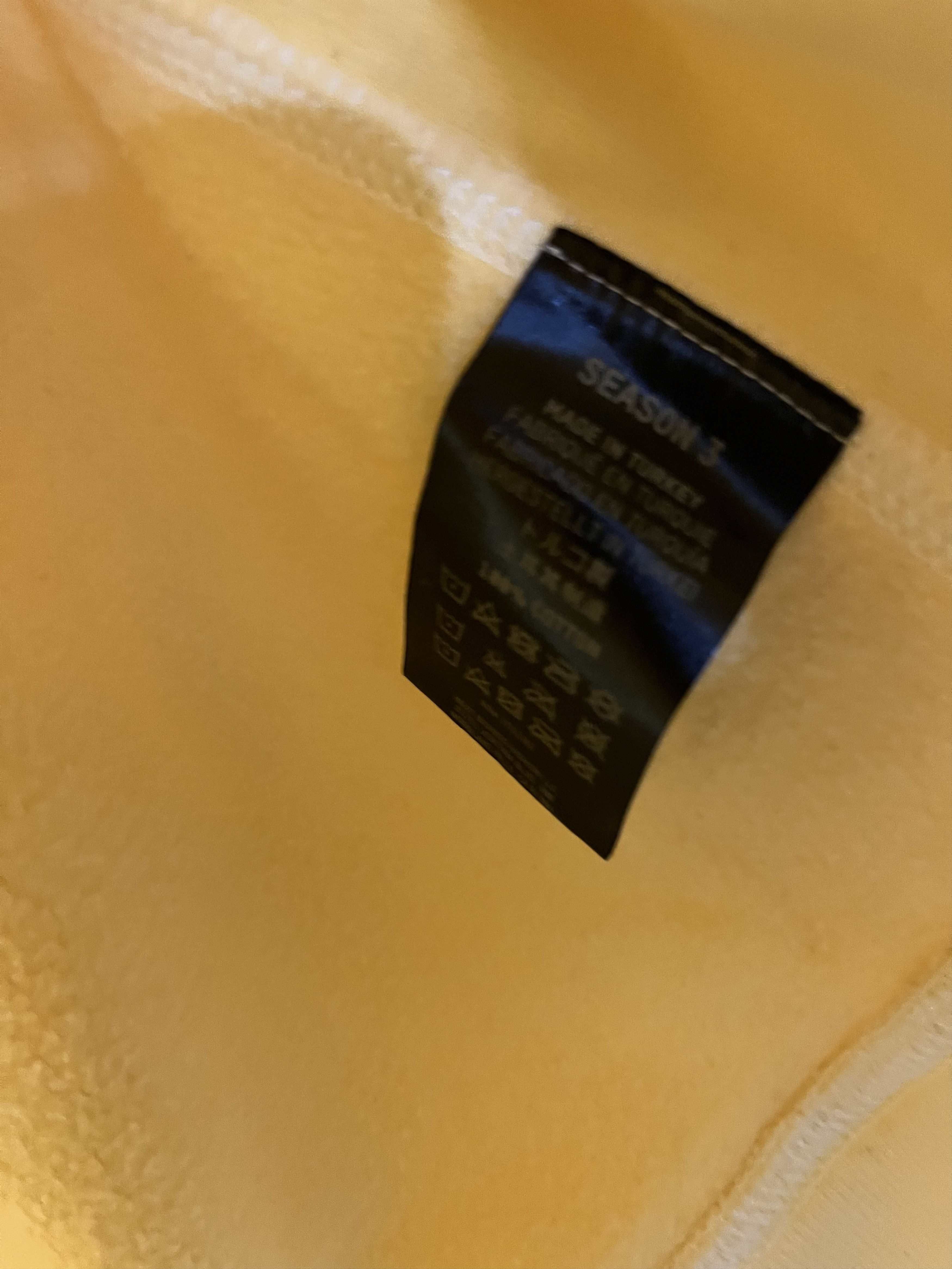 Yeezy YEEZY SEASON 3 YELLOW HOODIE – AUTHENTIC Size US L / EU 52-54 / 3 - 3 Thumbnail