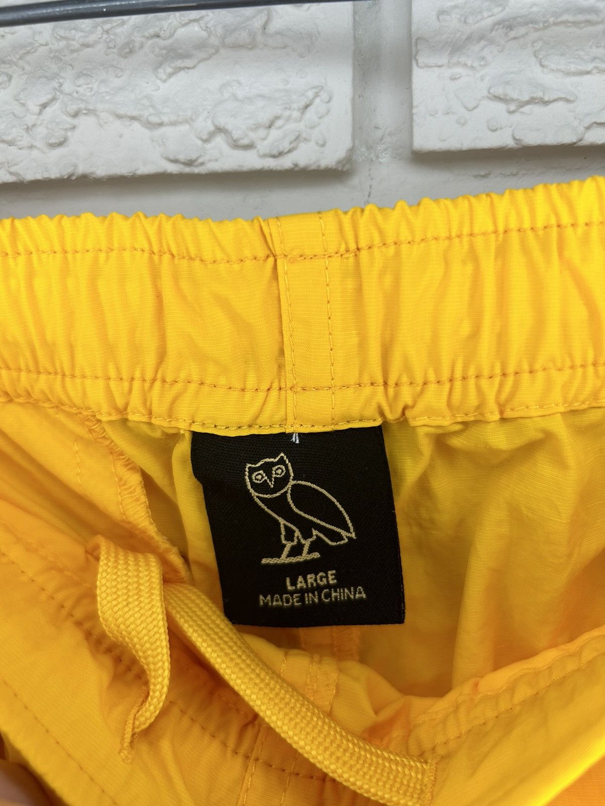 October's Very Own OVO Embroidered October Nylon Shorts Size US 34 / EU 50 - 5 Thumbnail