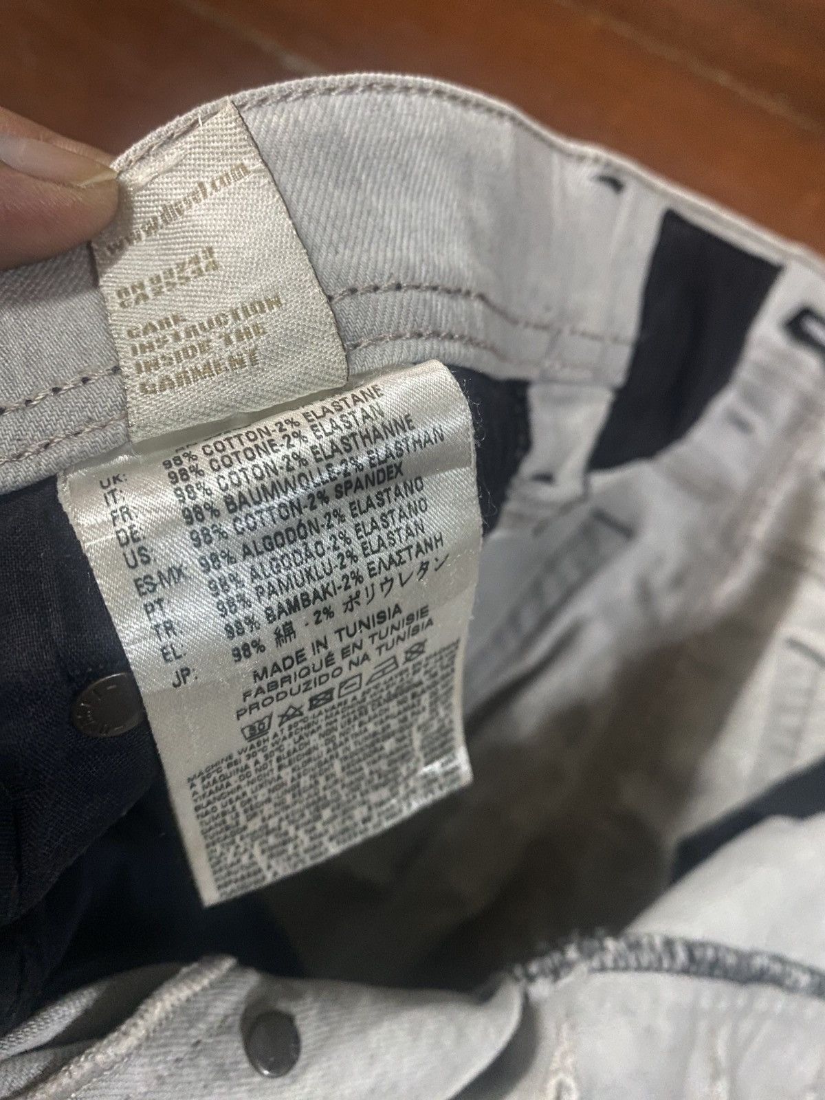 Diesel diesel dna slim carrot distressed denim Size US 36 / EU 52 - 19 Thumbnail