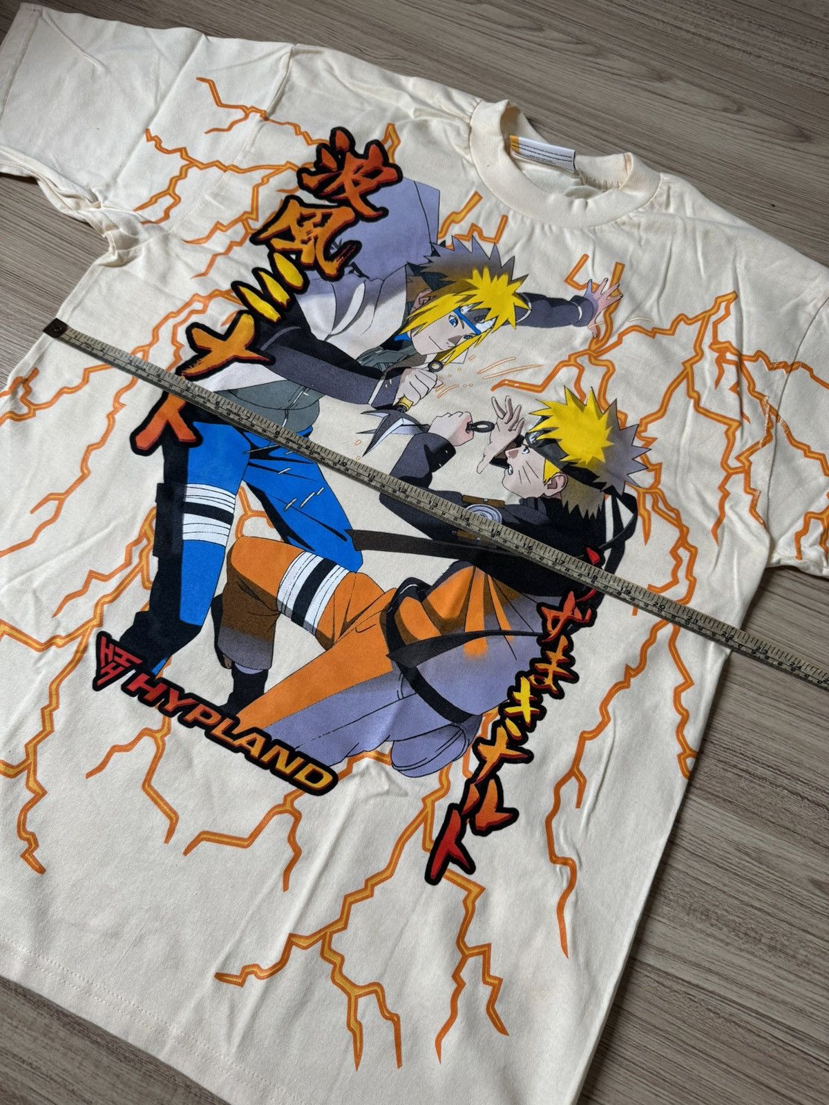 Anime Rare - Naruto Minato Hypland All over print T Shirt Size US L / EU 52-54 / 3 - 5 Thumbnail