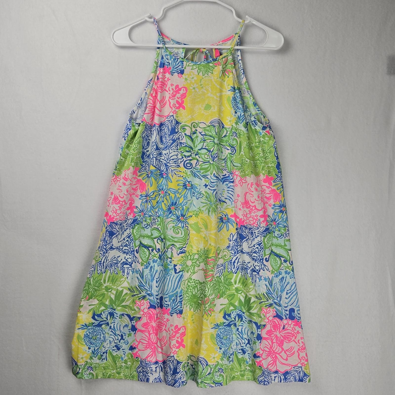 Designer Lilly Pulitzer Margot Swing Halter Dress Size Small Size S / US 4 / IT 40 - 1 Thumbnail