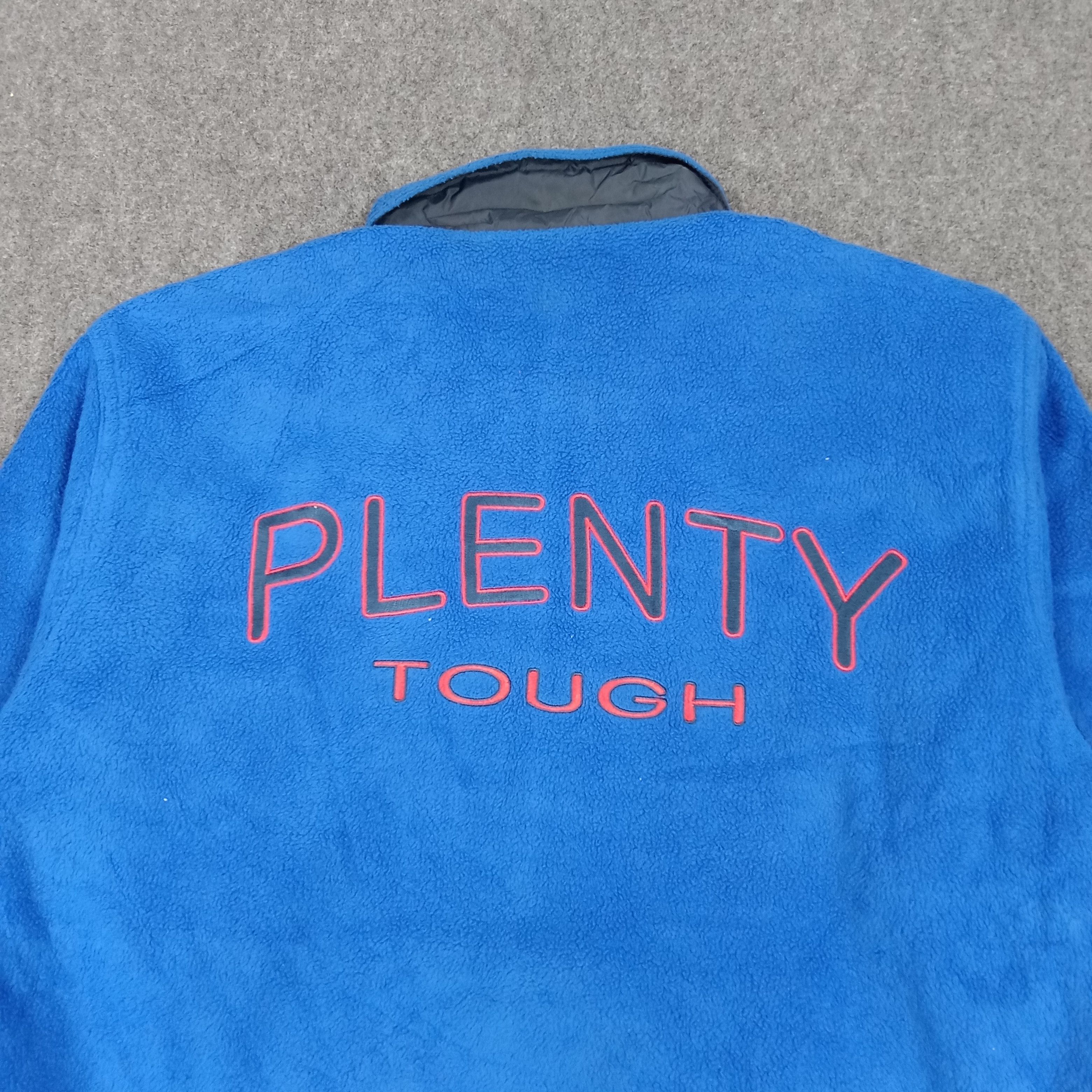 Vintage Plenty Tough Sport Reversible Fleece Jacket C284N8 Size US XL / EU 56 / 4 - 2 Thumbnail