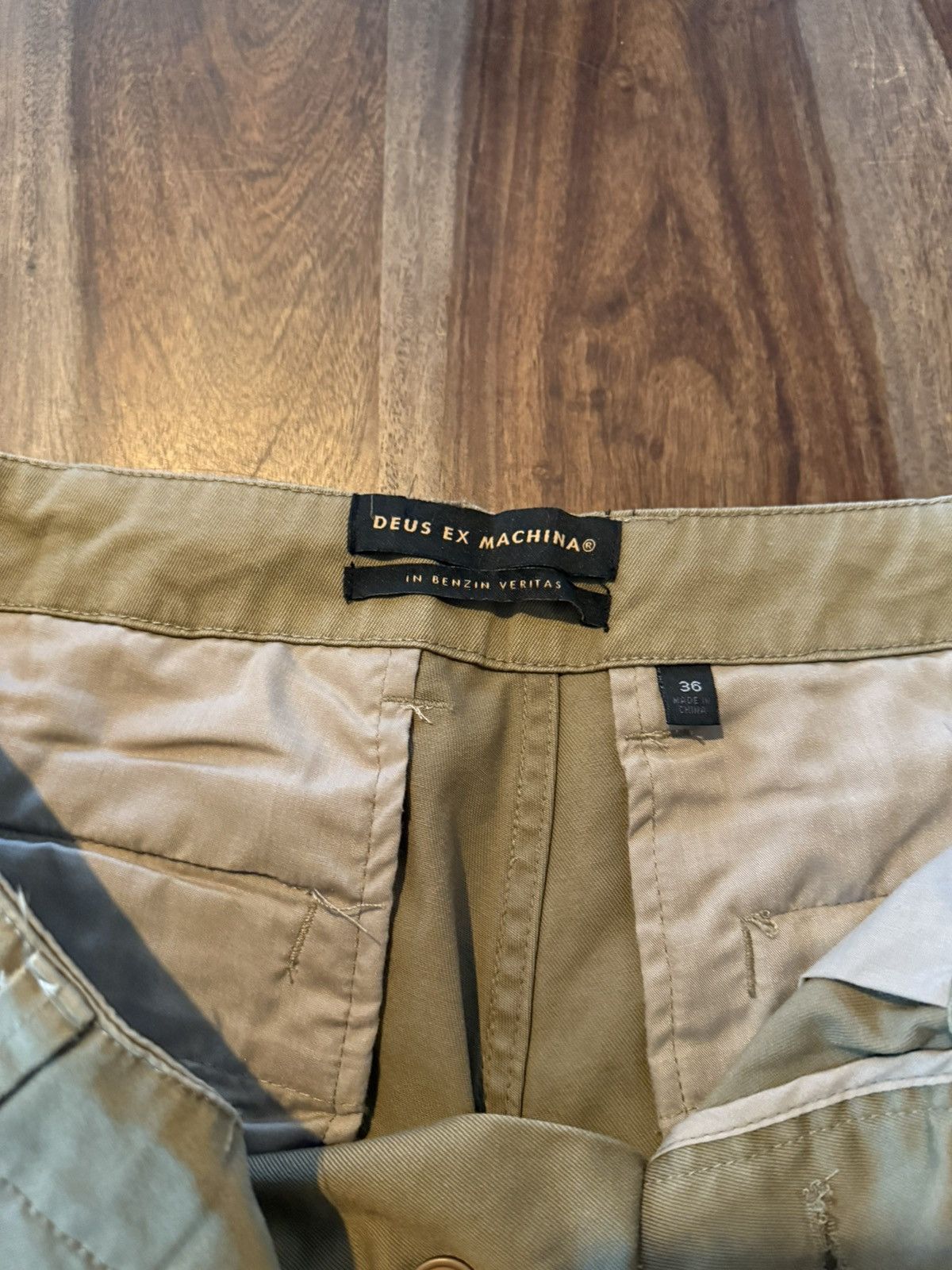 Deus Ex Machina Khaki Deus Workpants Size US 36 / EU 52 - 5 Thumbnail