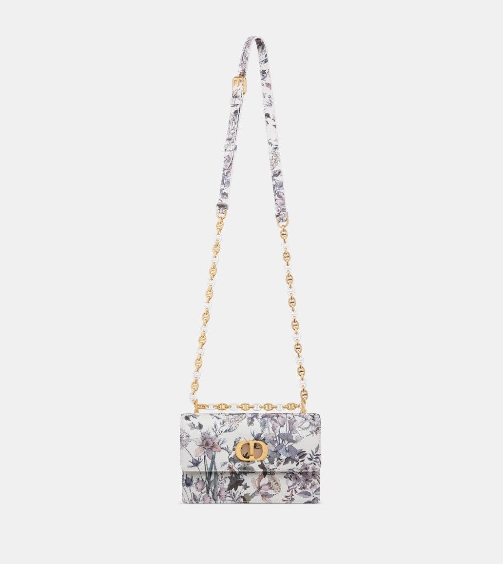 Dior MISS CARO MINI BAG White Multicolor Dior 4 Saisons Size ONE SIZE - 4 Thumbnail