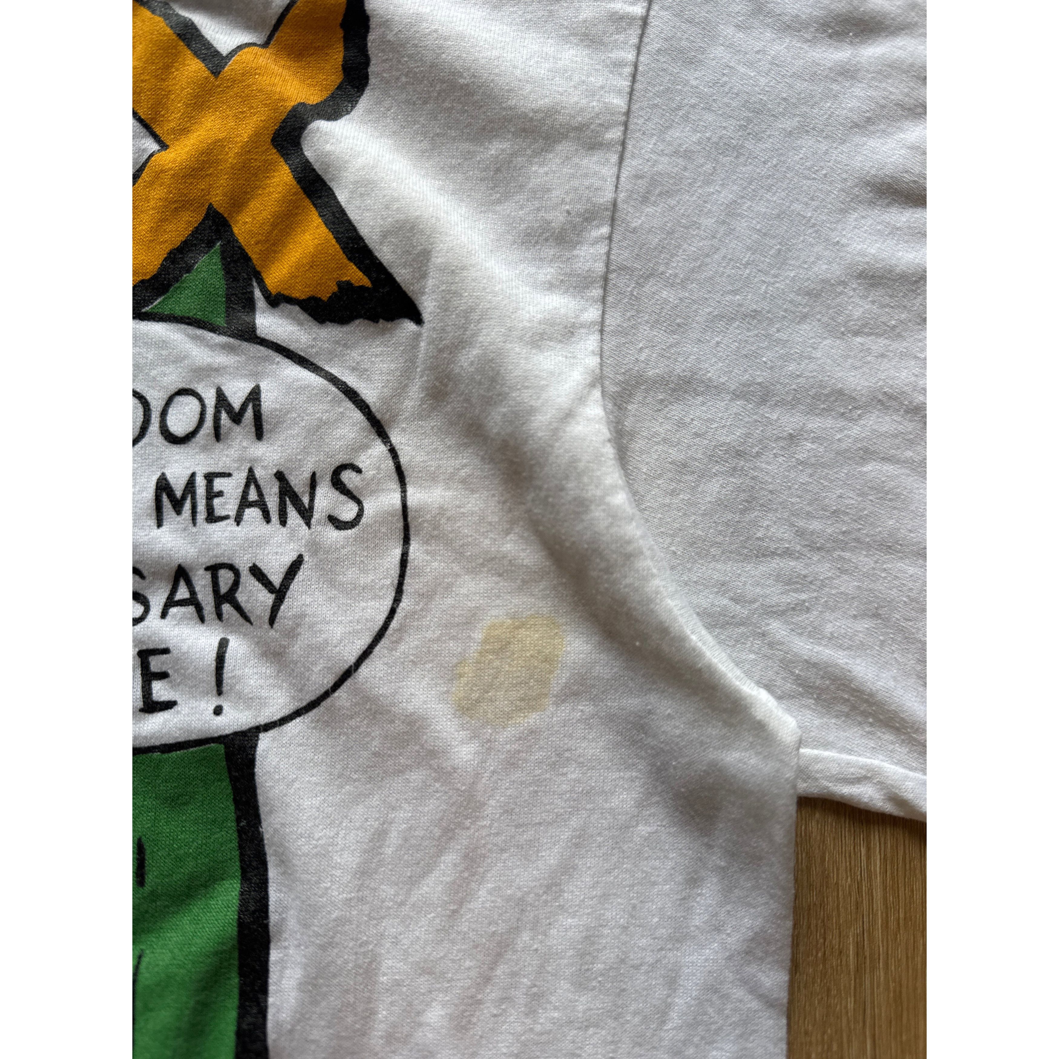 Other Vintage 90s Bart X Malcolm X Freedom By Any Means Necessary Size US L / EU 52-54 / 3 - 3 Thumbnail