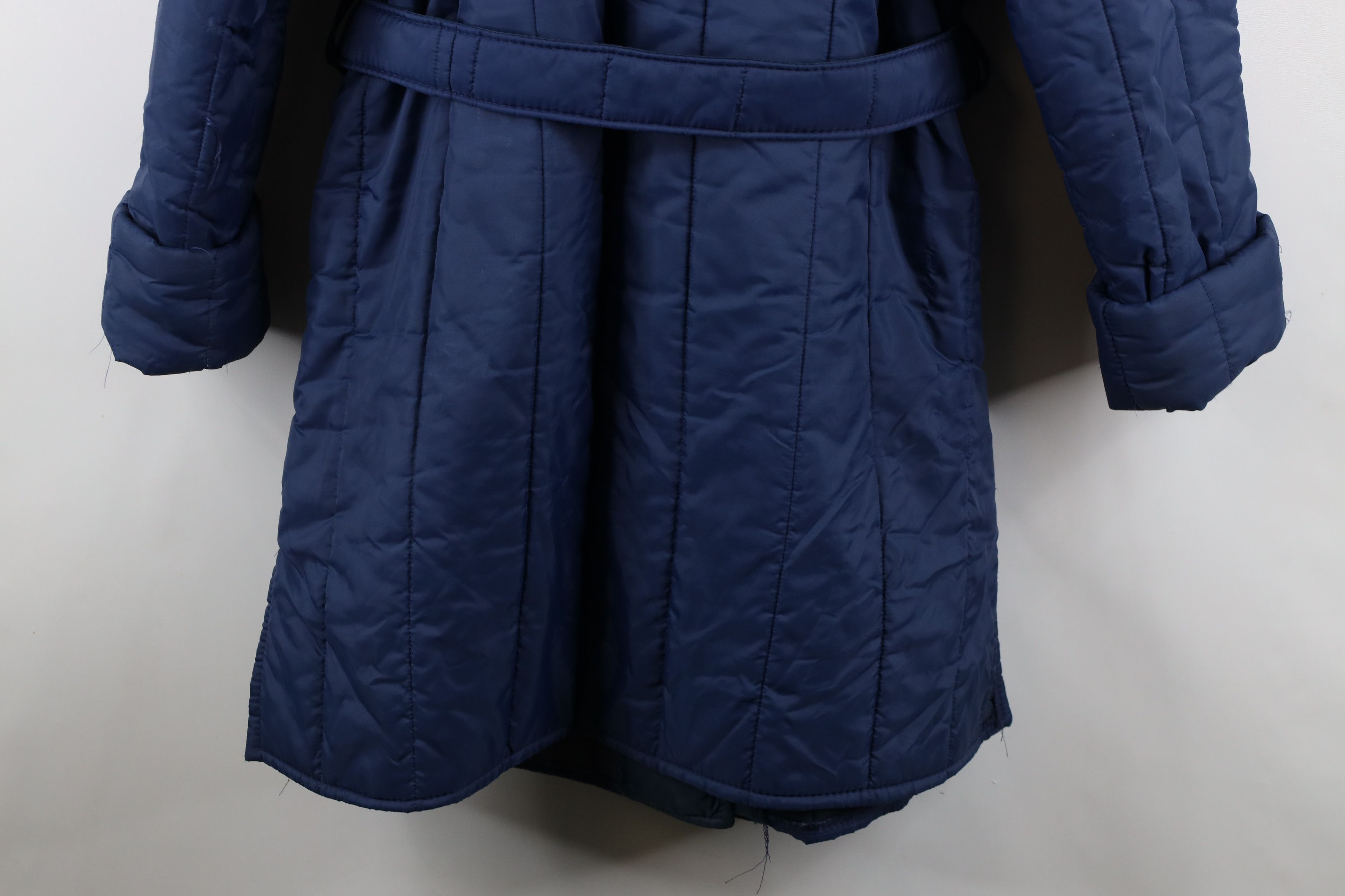 Vintage Vintage 70s Streetwear Cuffed Quilted Puffer Trench Coat USA Size XL / US 12-14 / IT 48-50 - 16 Thumbnail