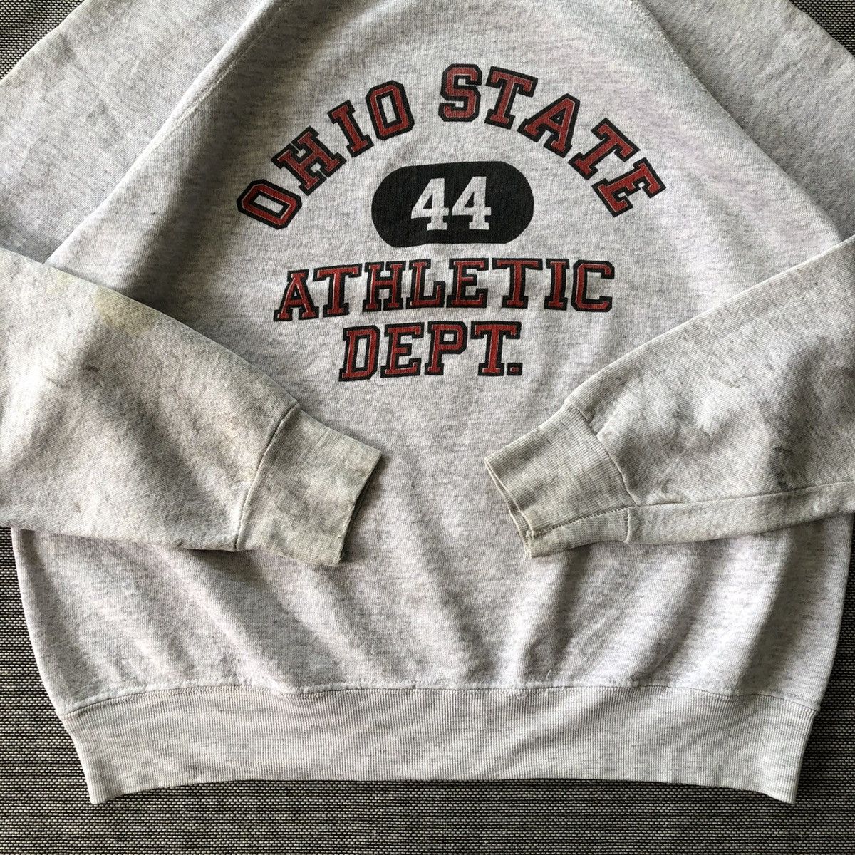 Vintage 1990s OHIO STATE University Collegiate Crewneck Sweatshirt Size US S / EU 44-46 / 1 - 4 Thumbnail