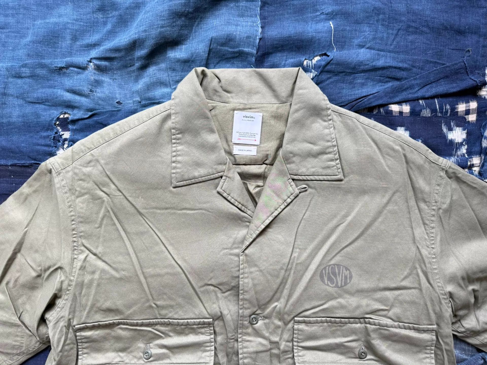 Visvim VISVIM 24SS Cornet Down Shirt S/S Olive 3 Size US L / EU 52-54 / 3 - 4 Thumbnail