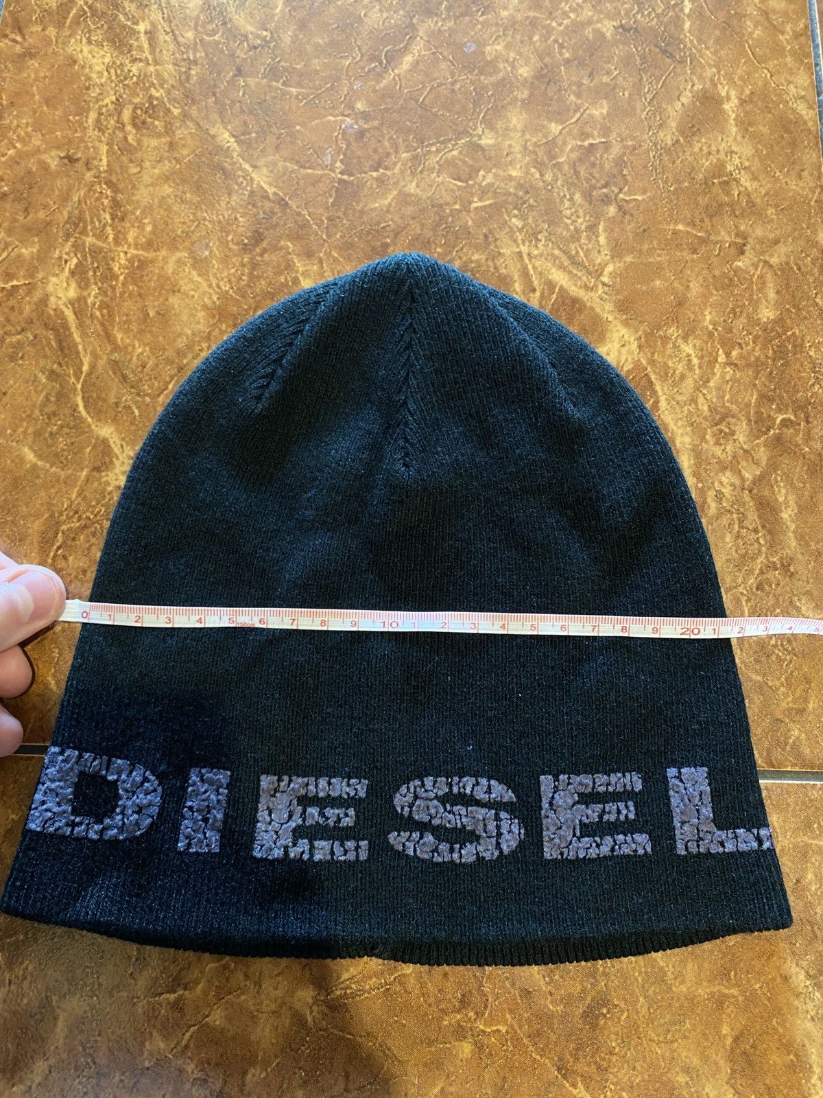 Diesel Big logo drip streetwear Diesel winter hat Size ONE SIZE - 5 Thumbnail