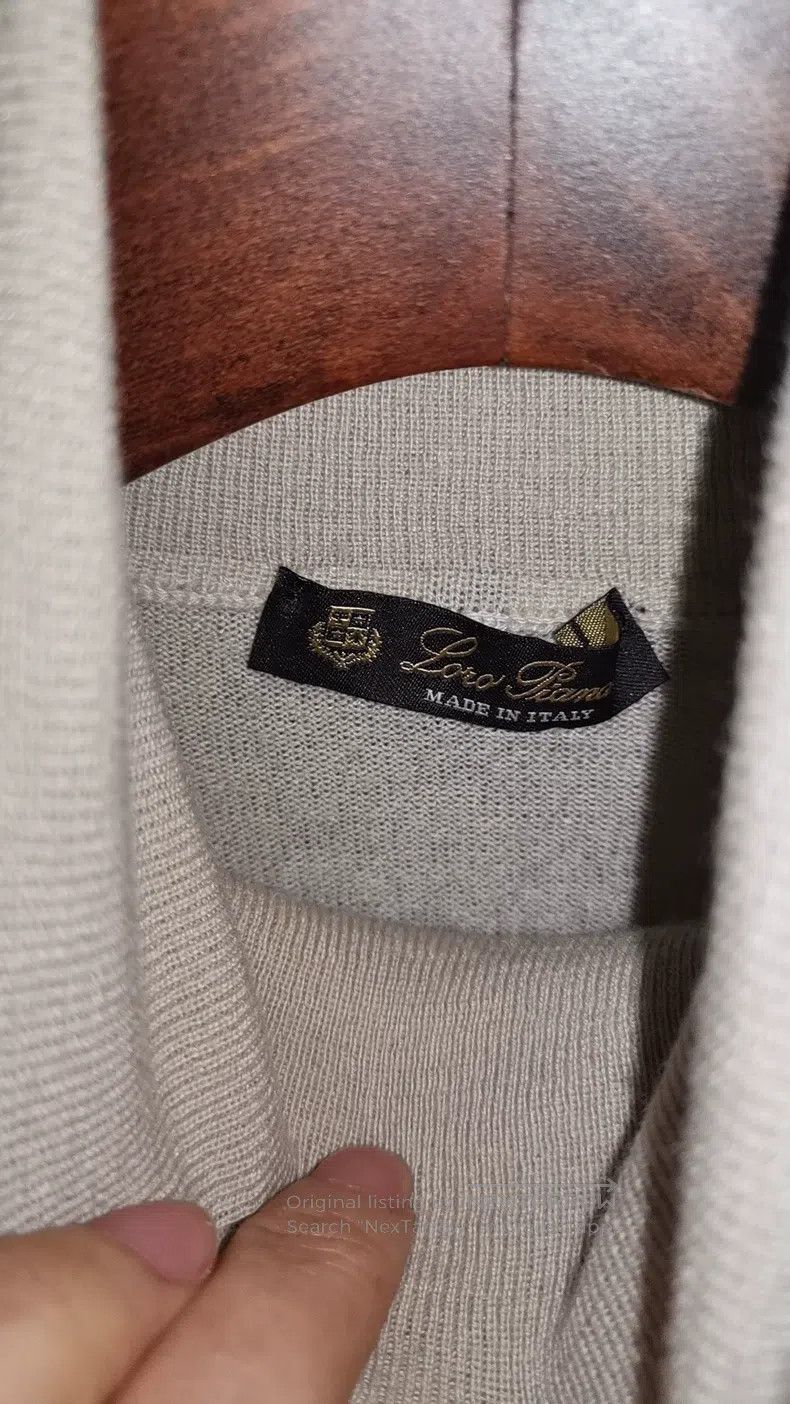 Loro Piana Loro Piana High Neck Cashmere Sweater Size XS / US 0-2 / IT 36-38 - 3 Thumbnail