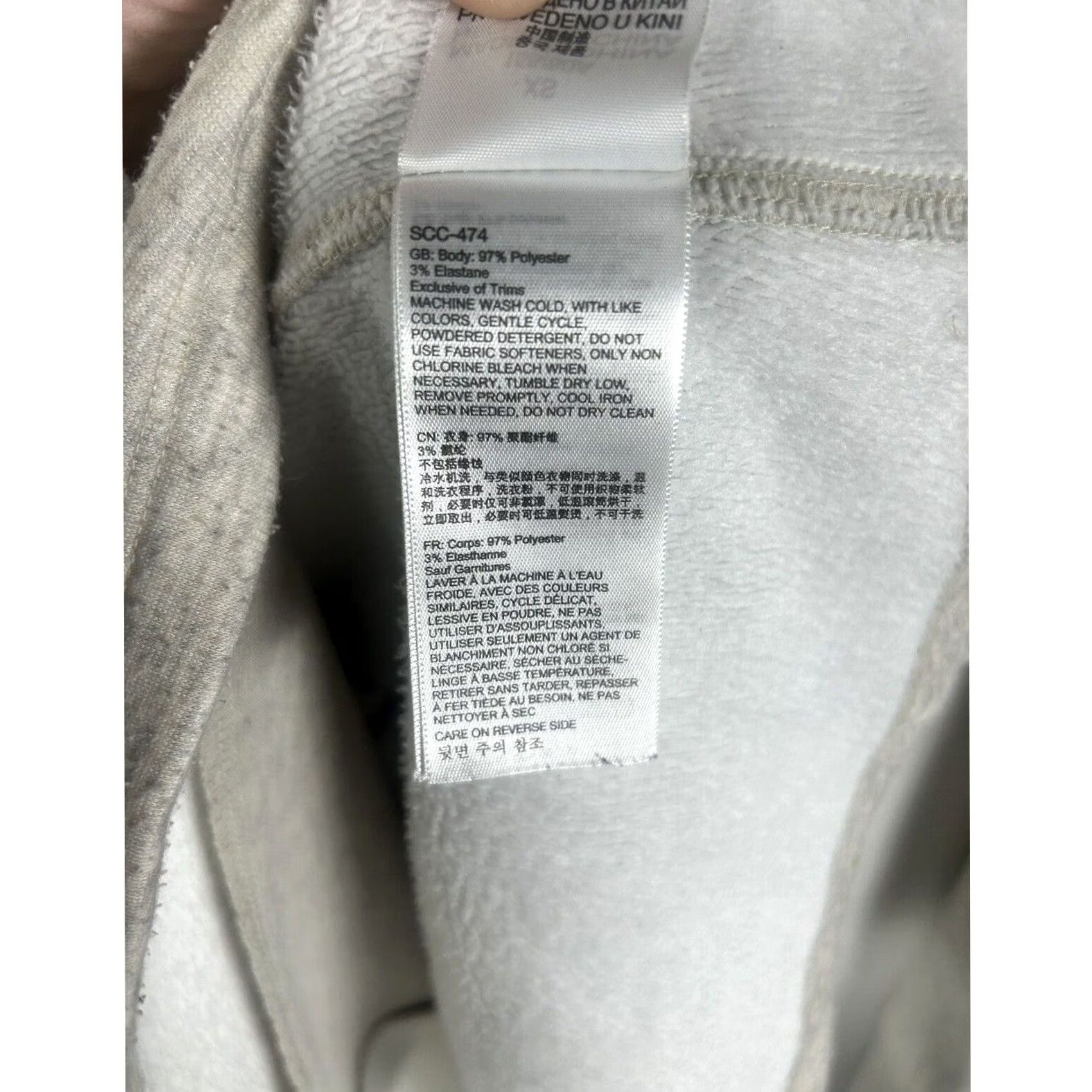 Marmot Marmot Women’s Cowl Neck Hoodie XS Gray Polyester Knit Sweatshirt Long Sleeve Quilted Pockets Autumn Winter Spring Fall Casual Outdoors Size XS / US 0-2 / IT 36-38 - 5 Thumbnail