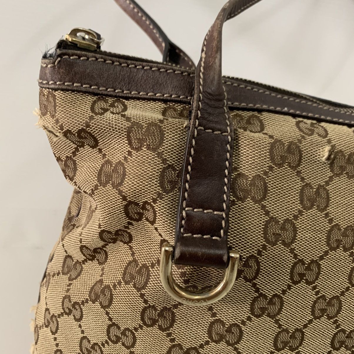 Gucci Authentic Gucci Monogram Small Tote Bag Size ONE SIZE - 6 Thumbnail