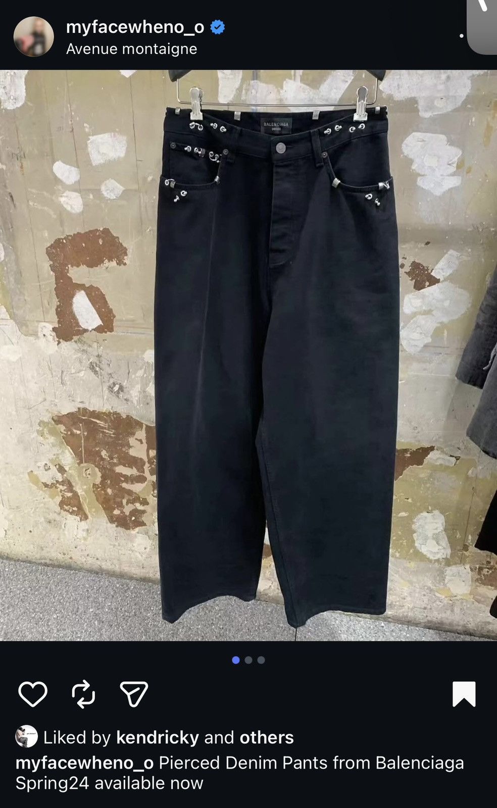 Balenciaga SS/24 Balenciaga Pierced Denim Size US 30 / EU 46 - 9 Thumbnail