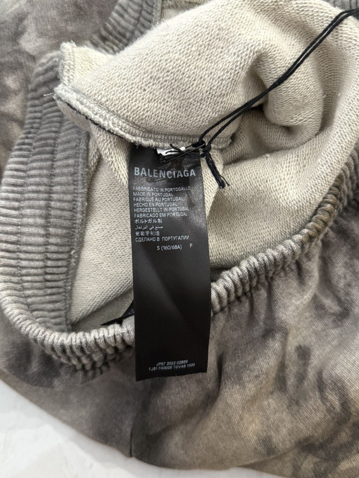 Balenciaga SS23 Grey Graffiti Skate Jogger Sz. S