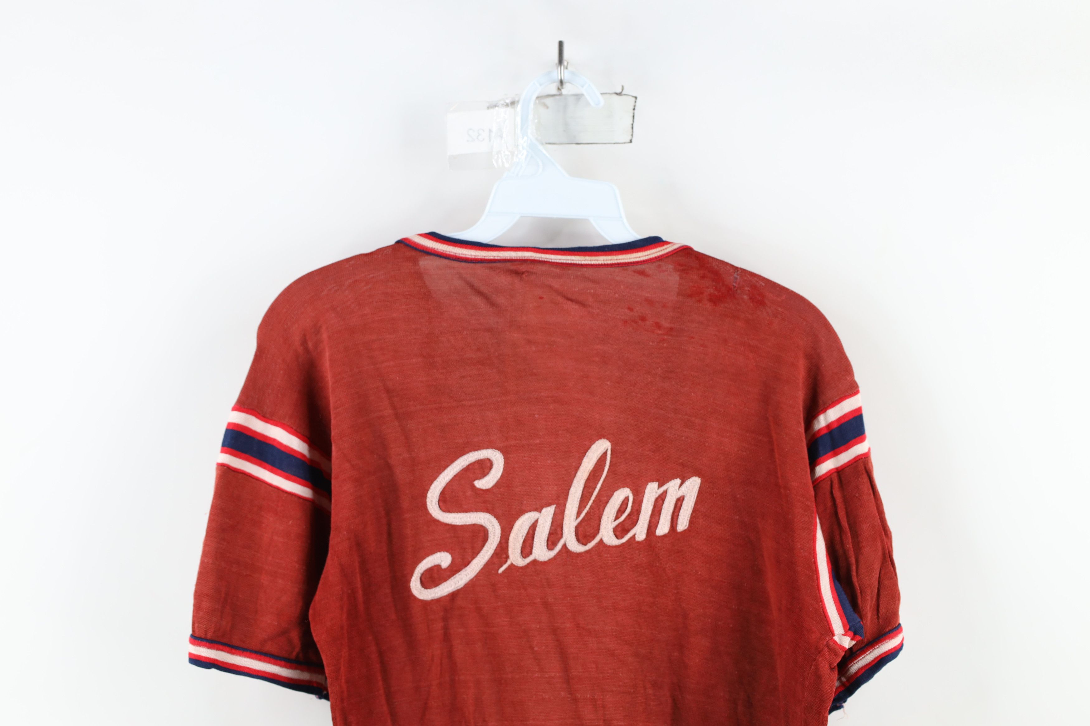 Vintage Vintage 40s 50s Durene Knit Chain Stitch Salem Jersey Size US S / EU 44-46 / 1 - 12 Thumbnail