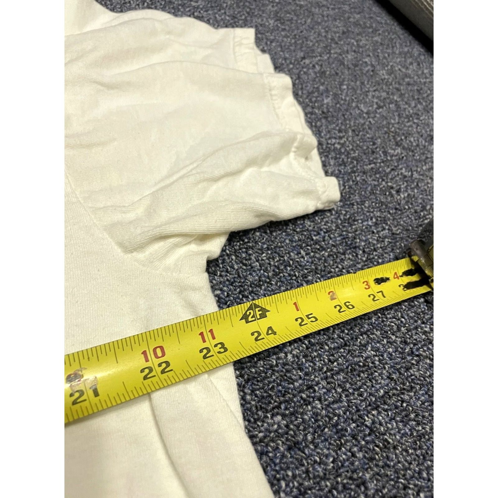 Fruit Of The Loom VINTAGE Fruit Of A Loom T-Shirt USA Tennis Crew Neck Short Sleeve L White Size L Unisex Adults Size US L / EU 52-54 / 3 - 4 Thumbnail
