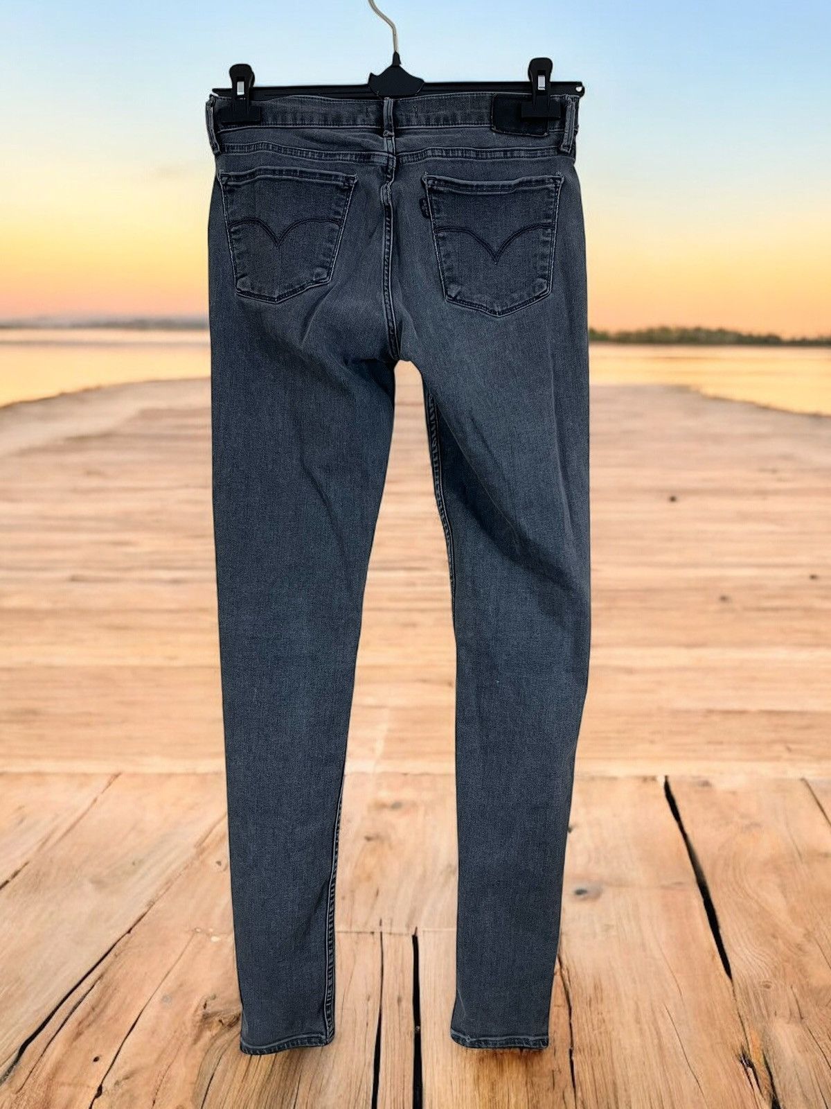 Levi's Levi’s 710 super skinny jeans size W30 L32 Size 30" / US 8 / IT 44 - 3 Thumbnail