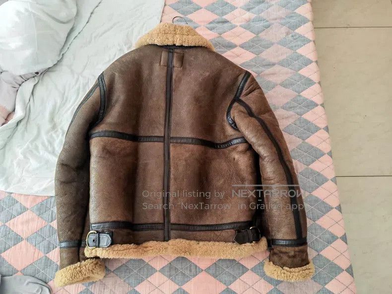 Schott Schott b3 fur integrated Size US M / EU 48-50 / 2 - 3 Thumbnail