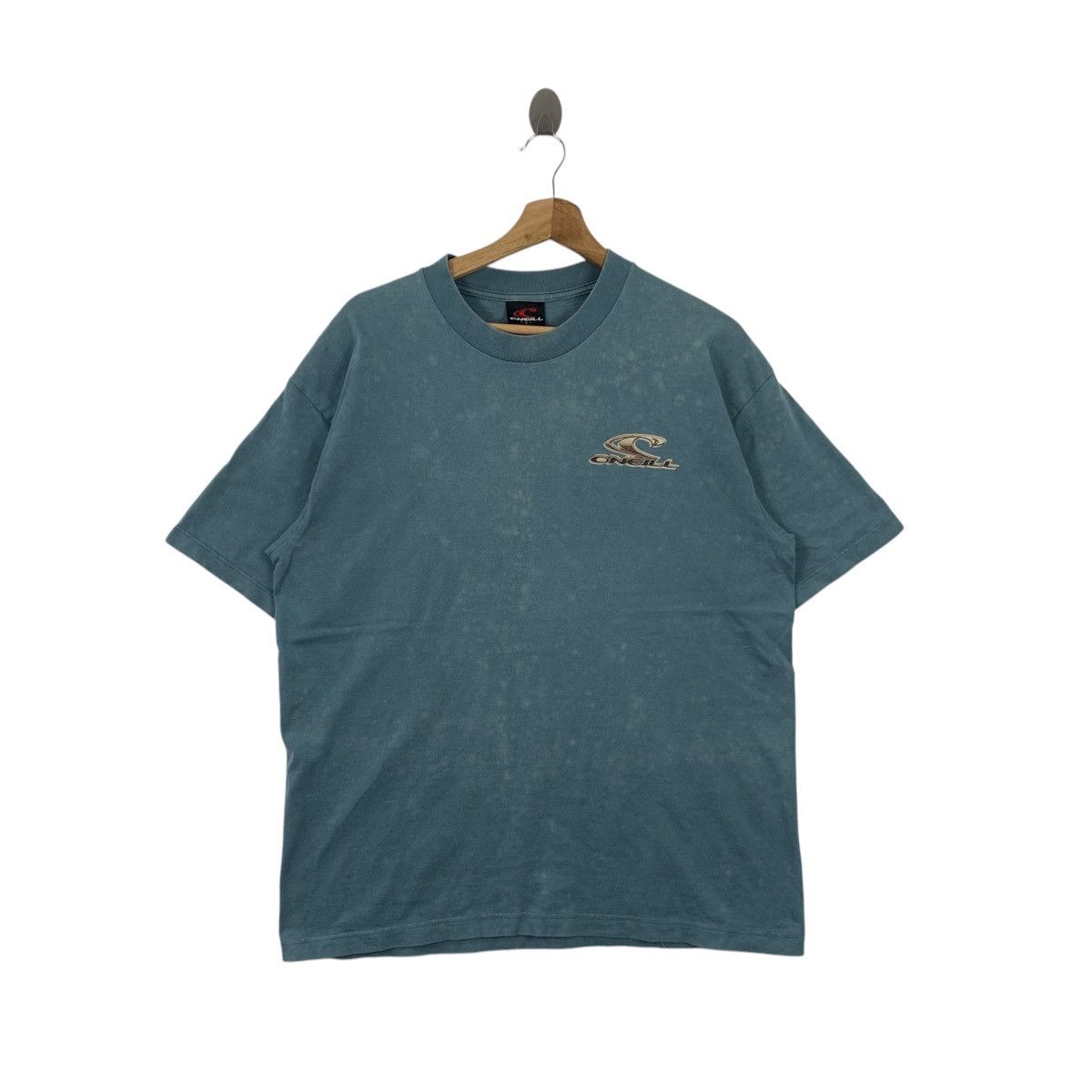 O'Neill × Vintage Vintage 90s ONEILL Surfing Tee Shirt Size US L / EU 52-54 / 3 - 4 Thumbnail