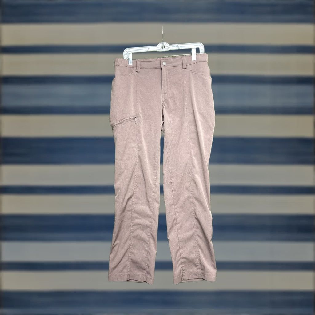 Duluth Trading Company Duluth Trading Pants Womens 12x29 Flexpedition Slim Leg Purple Hiking Outdoor Shirt Size 34" / US 12 / IT 48 - 1 Thumbnail