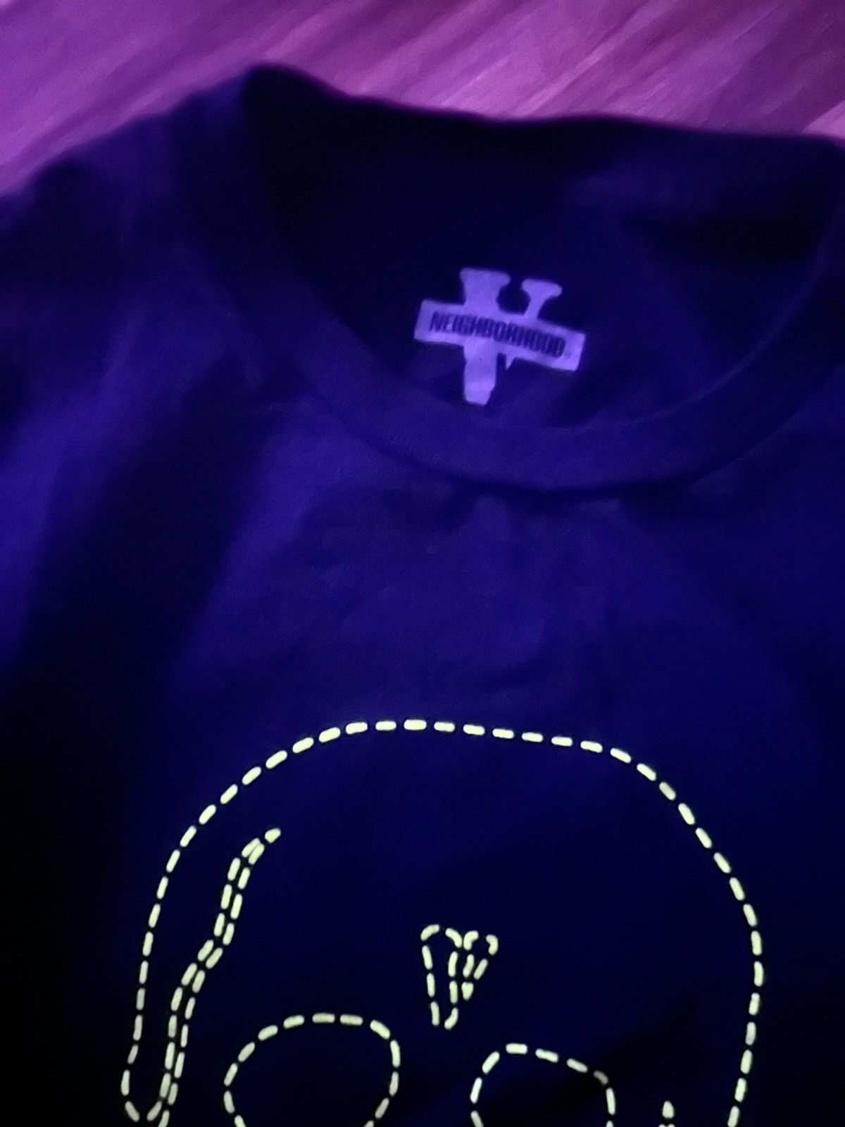Neighborhood × Vlone SOLD Vlone X Neighborhood Green Skull T-Shirt Size US M / EU 48-50 / 2 - 3 Thumbnail
