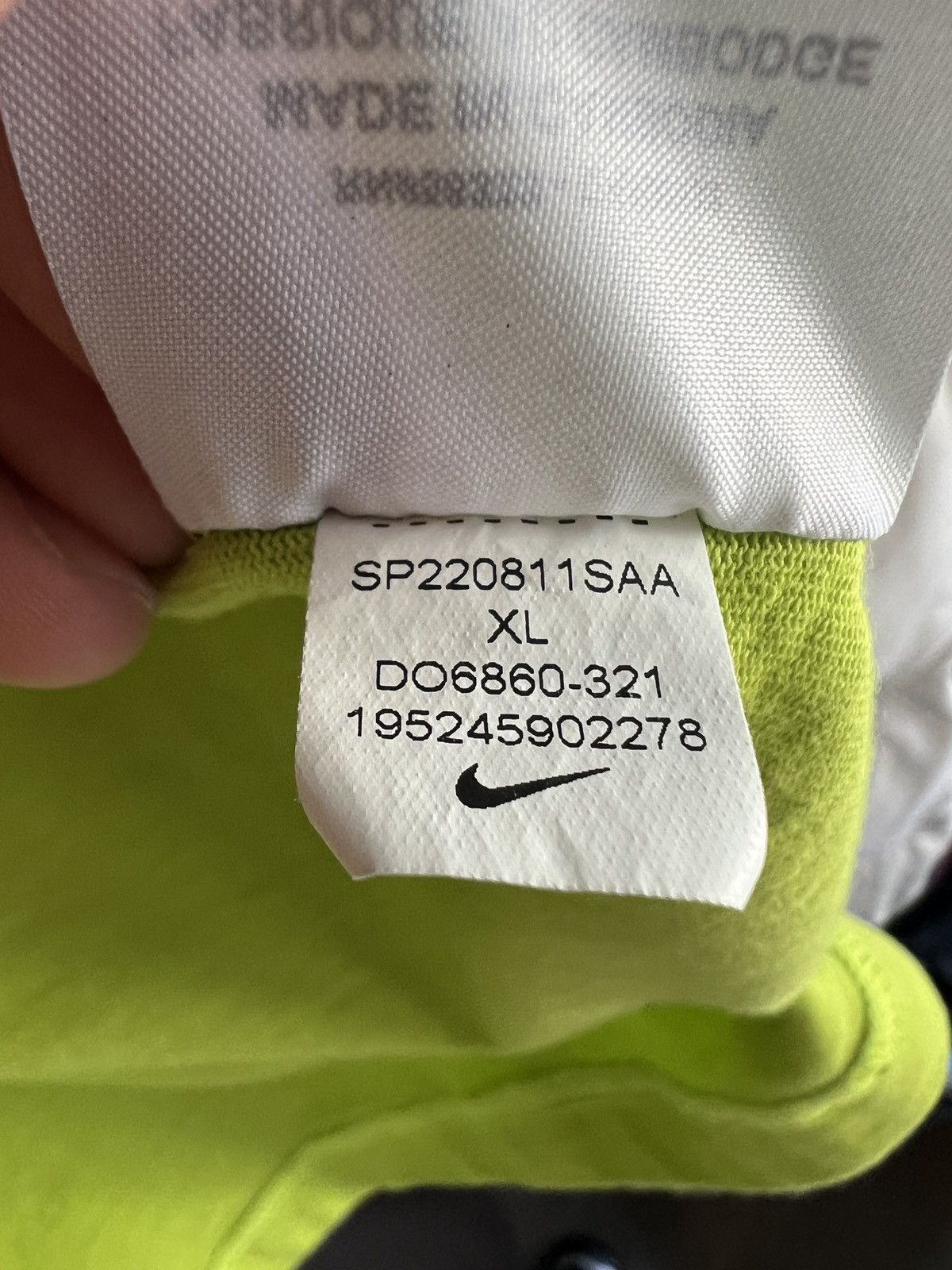 Nike ACG × Supreme Supreme x Nike ACG Grid Tee XL Green Size US XL / EU 56 / 4 - 6 Thumbnail