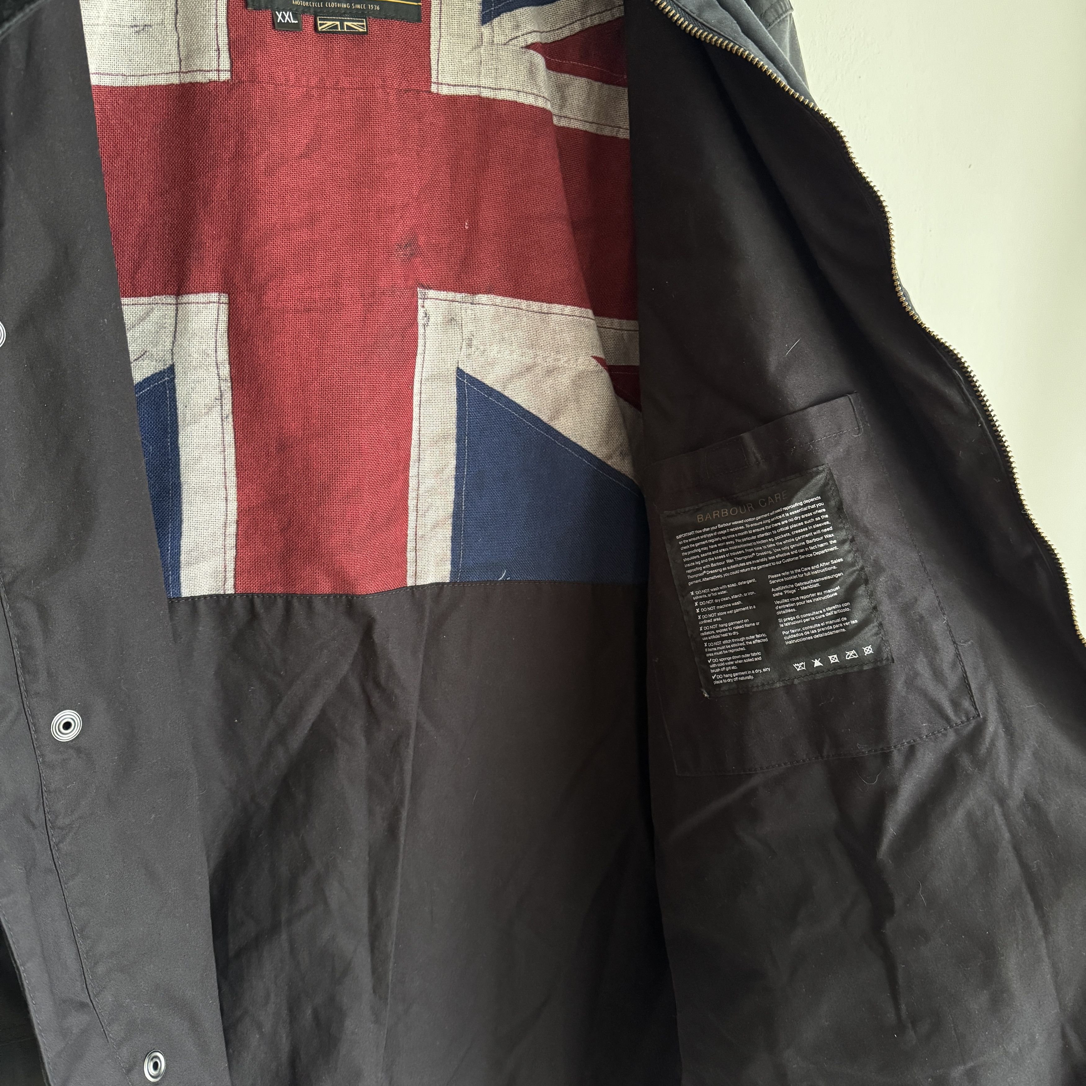 Barbour Barbour International Wax Cotton Mens Jacket XXL Size US XXL / EU 58 / 5 - 10 Thumbnail