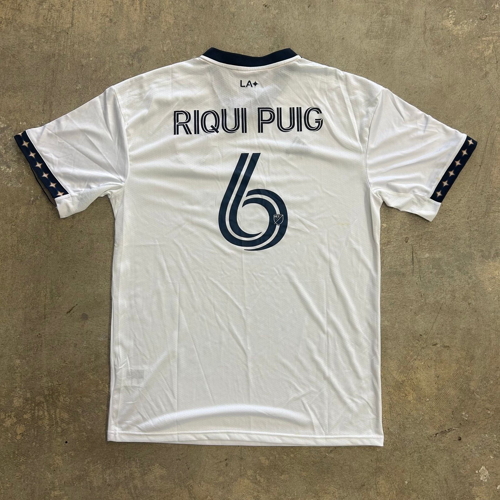 Other LA Galaxy #9 Riqui Puig White Jersey Sz 2XL Size US XXL / EU 58 / 5 - 2 Thumbnail