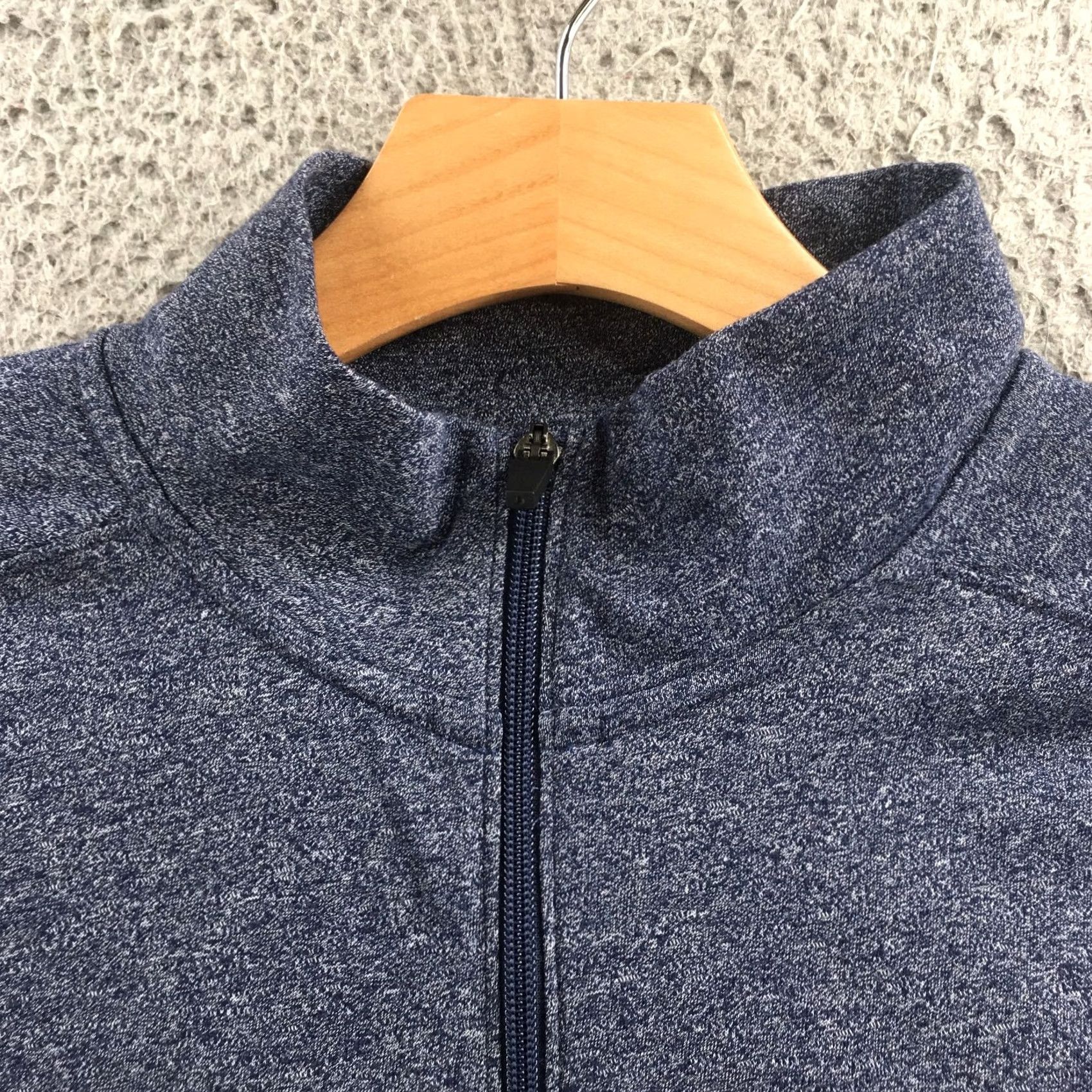 Banana Republic Banana Republic Quick Dry Half Zip Sweater Mens XL Blue Mock Neck Long Sleeves Size US XL / EU 56 / 4 - 3 Thumbnail