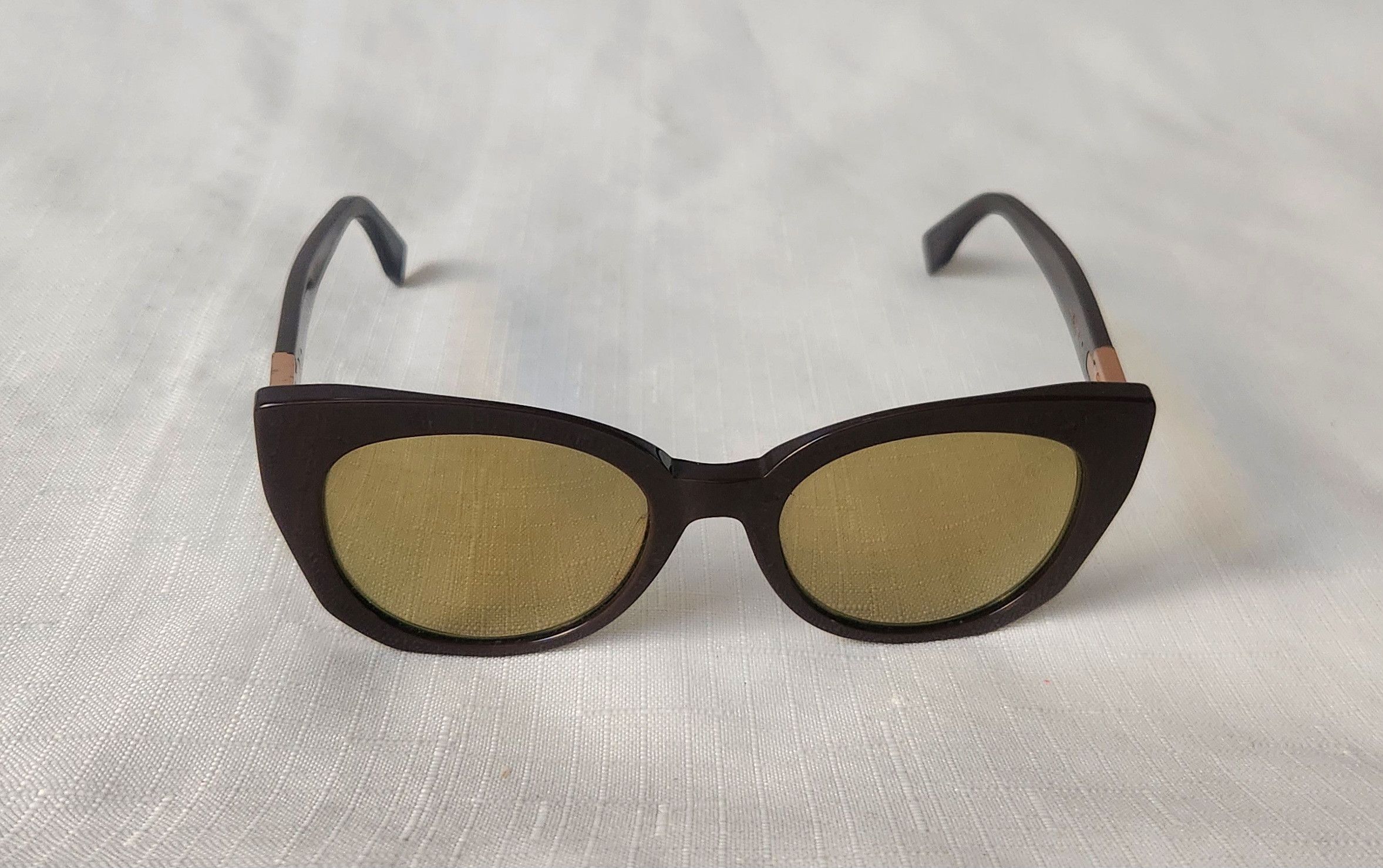 Fendi Fendi Eyeglasses Frames Only FF 0272 09Q 50-19-140 Brown Size ONE SIZE - 2 Thumbnail