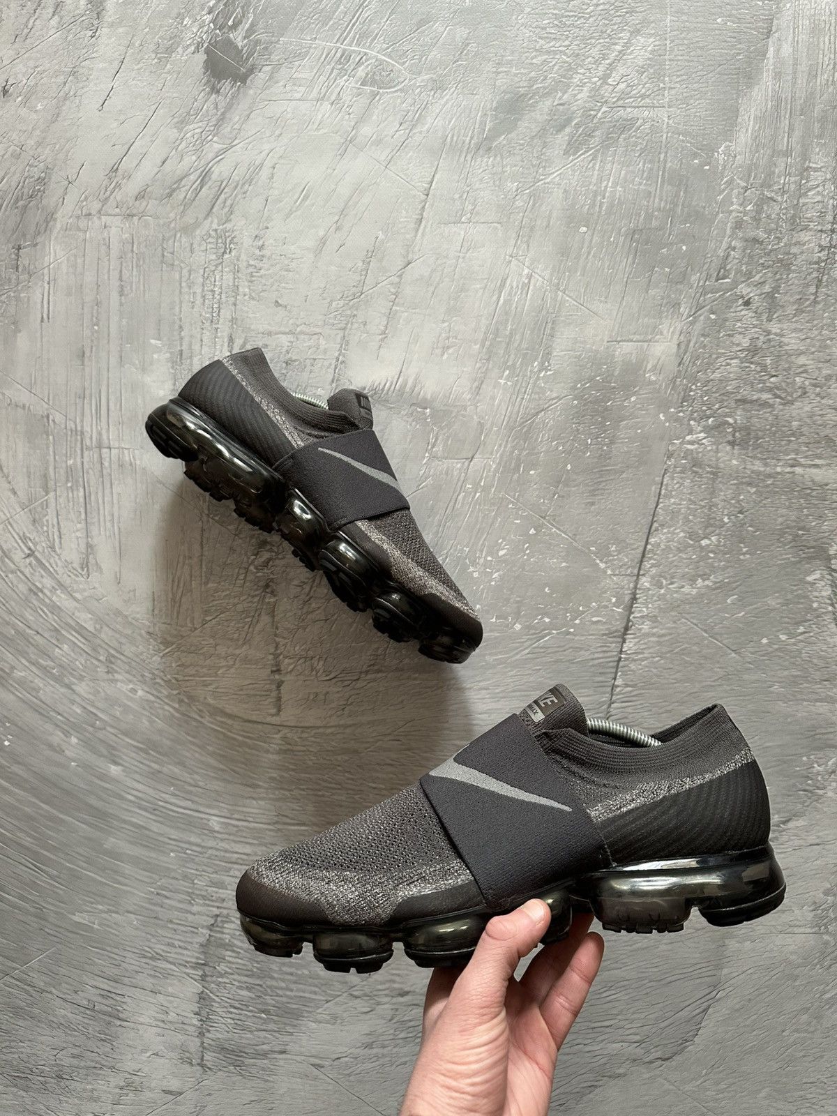 Nike Nike Air Vapormax Flyknit Moc Midnight Fog Grey AH3397-013 Size US 12.5 / EU 45-46 - 3 Thumbnail