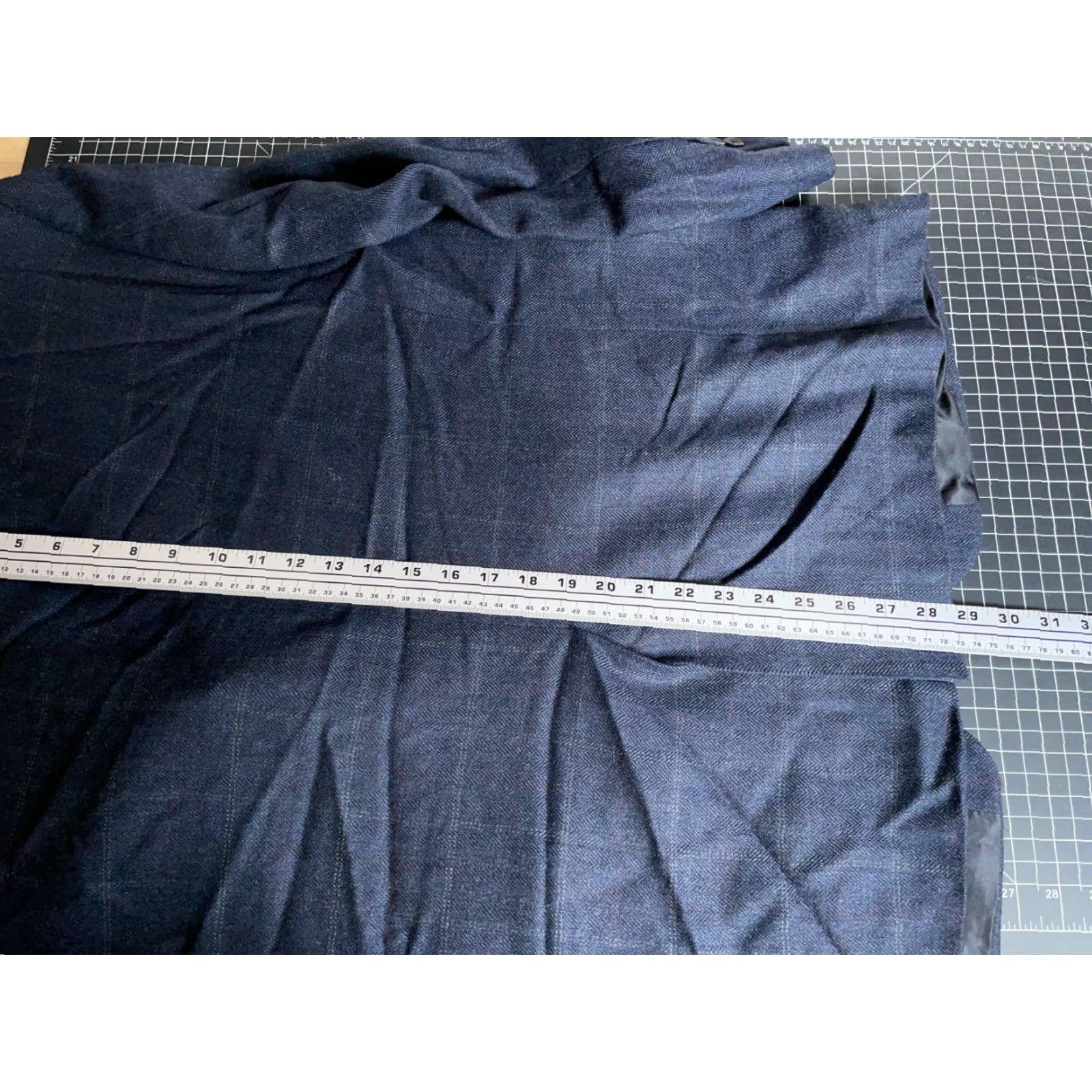 Ralph Lauren Lauren Ralph Lauren Blazer Men 44 Short Dark Blue Wool Notch Lapel Two-Button Single-Breasted Size US 44 / EU 60 - 7 Thumbnail