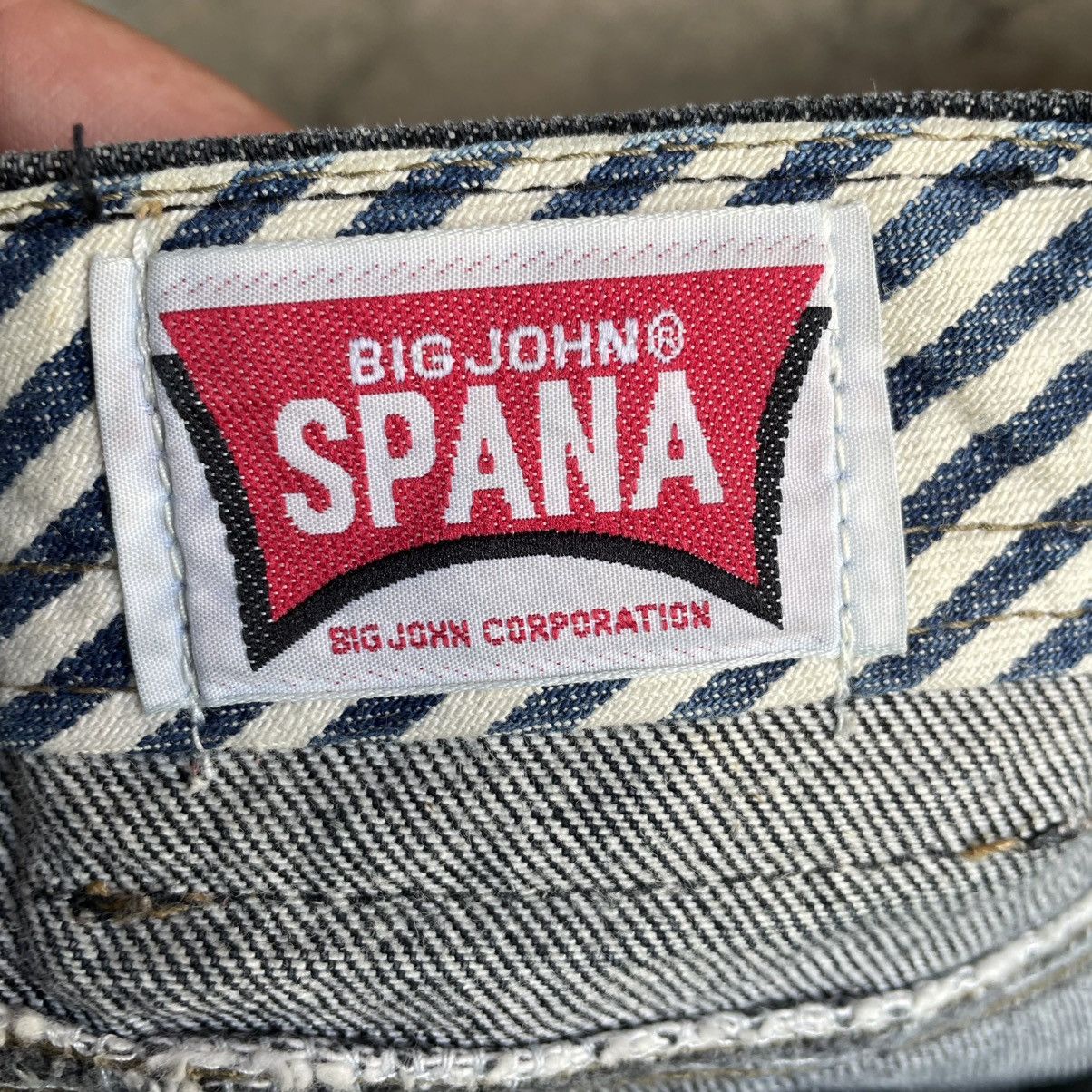 Big John 🔥Vintage Big John Spana Edition Regular Loose Denim Jeans Size US 38 / EU 54 - 11 Thumbnail