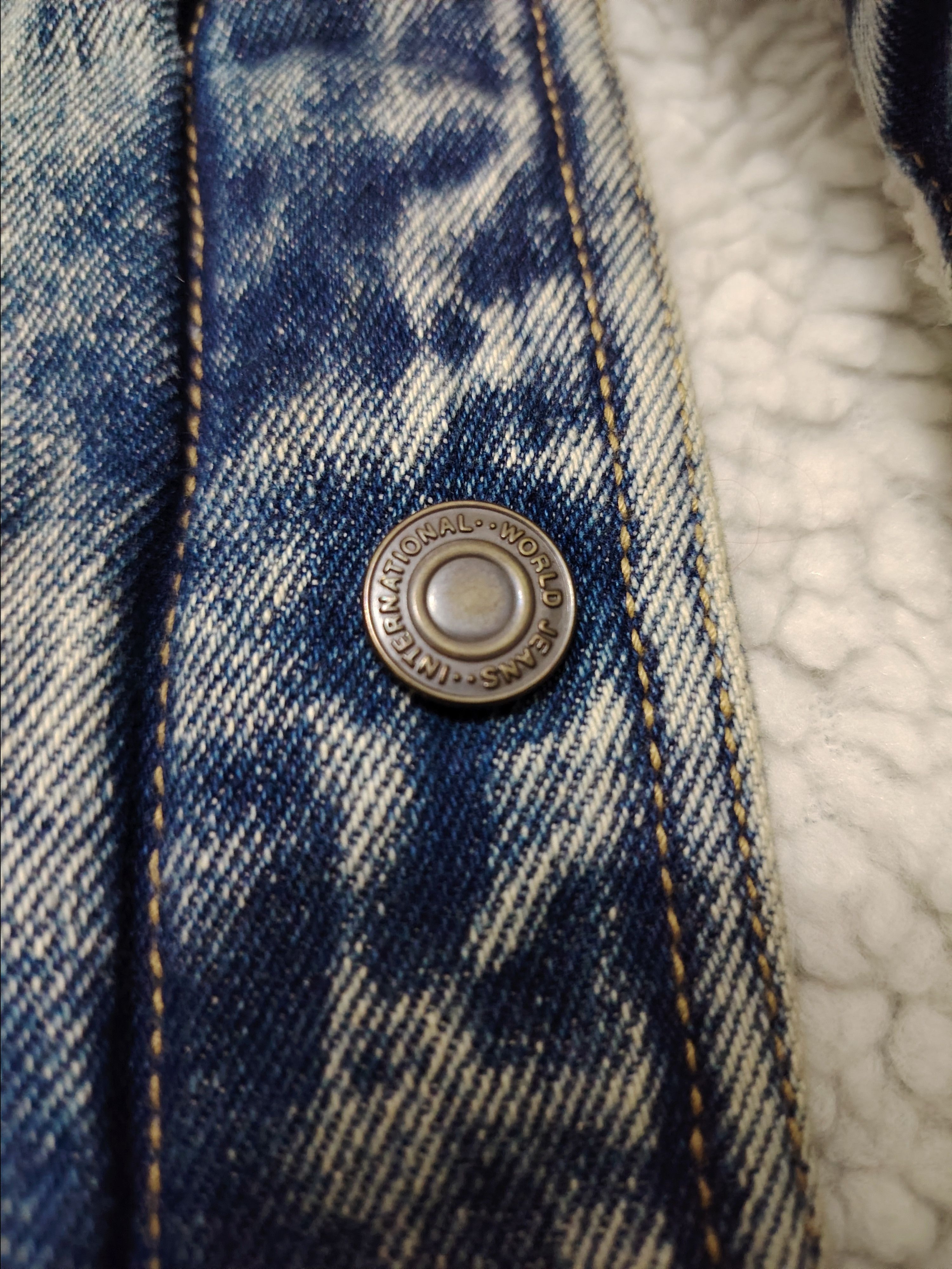 Japanese Brand 💥Insane💥 Intl bobson flared jeans Distressed denim jacket Size US XL / EU 56 / 4 - 17 Thumbnail