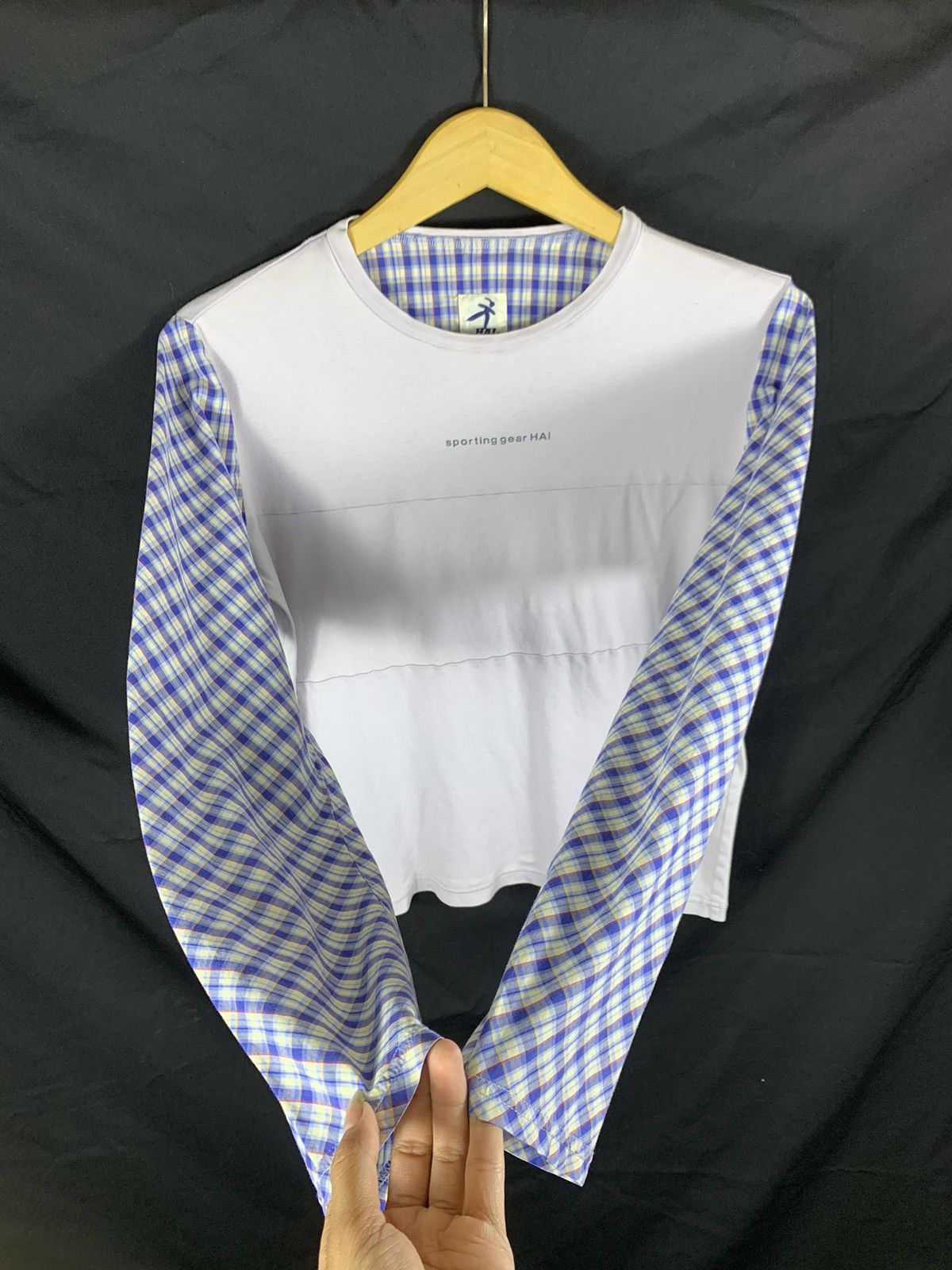 Issey miyake Hai Sporting Gear Tartan Long Sleeve