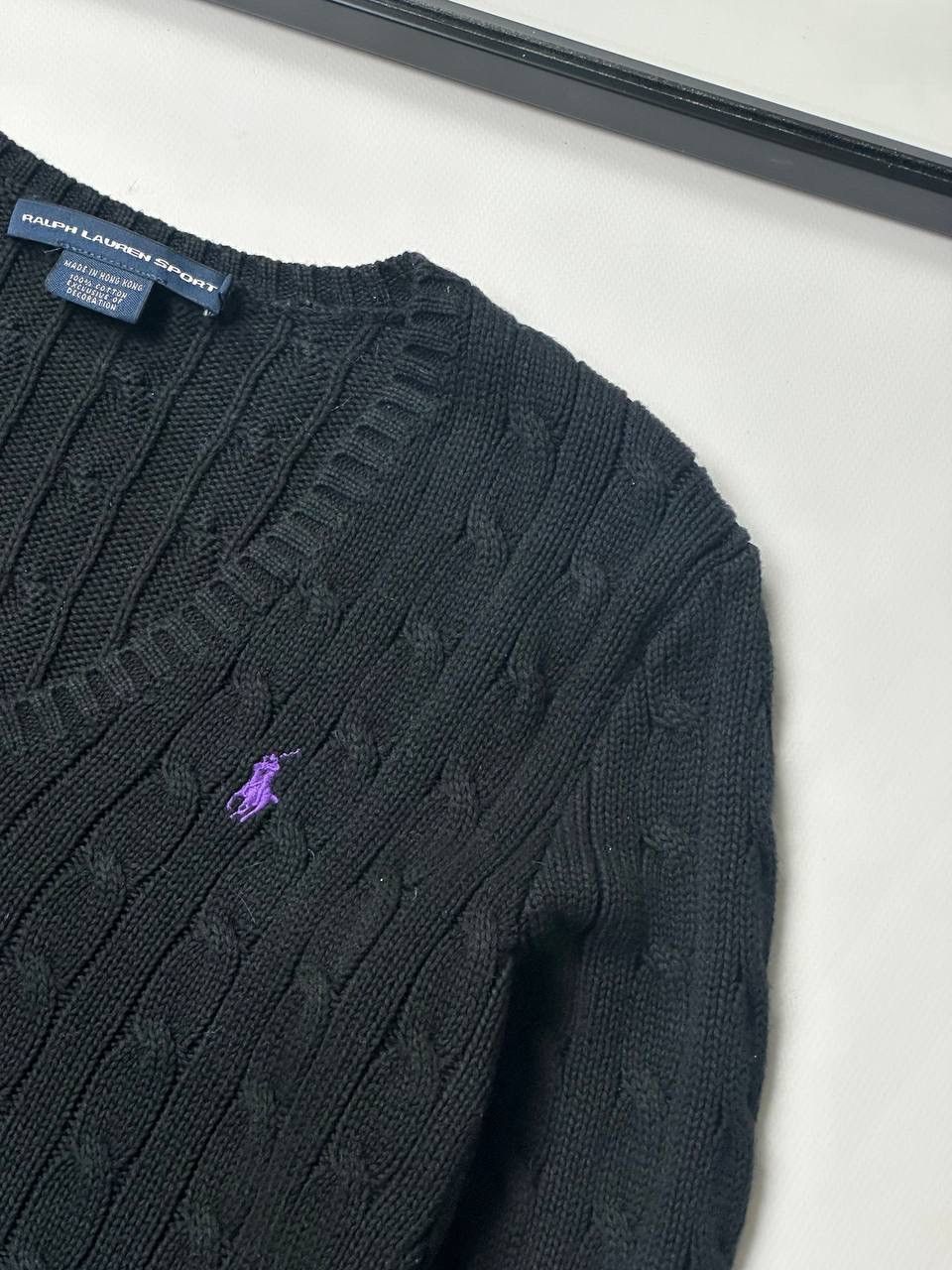 Polo Ralph Lauren Polo Ralph Lauren Women Cable Knite Sweater Vintage 00s Size M / US 6-8 / IT 42-44 - 2 Thumbnail