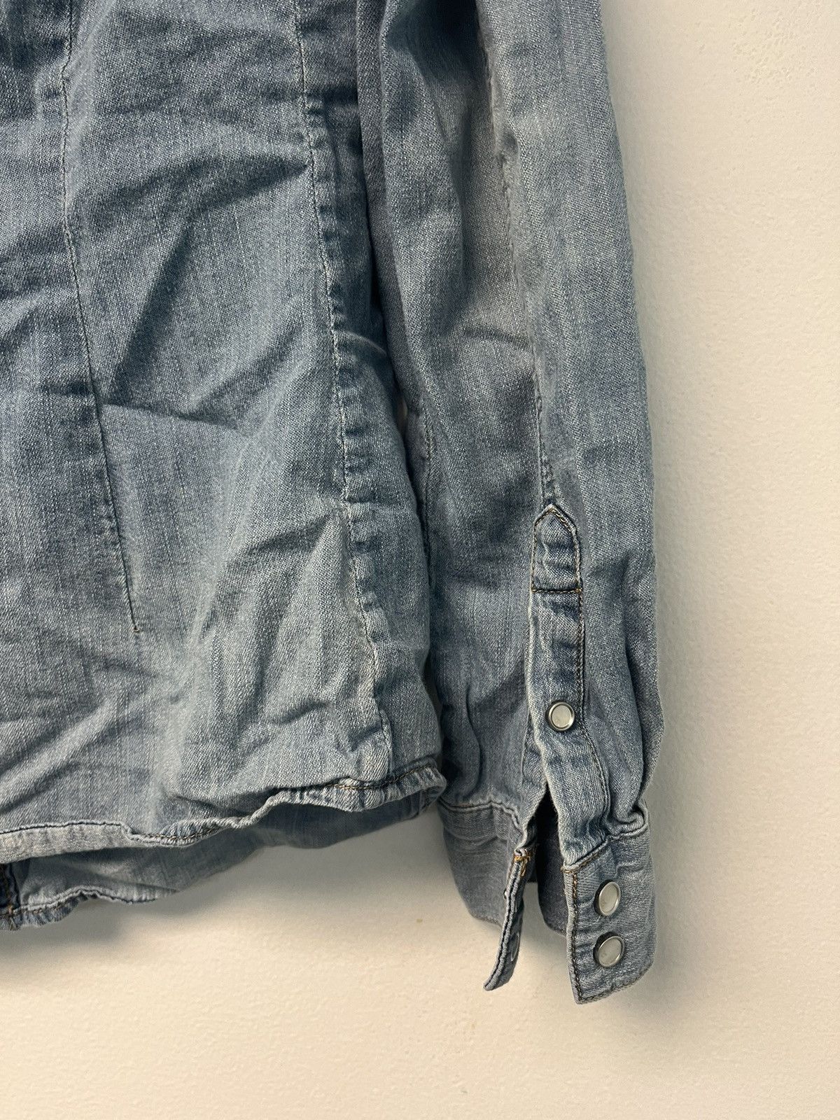 Calvin Klein Calvin Klein Light Blue Denim Jacket Size S / US 4 / IT 40 - 6 Thumbnail