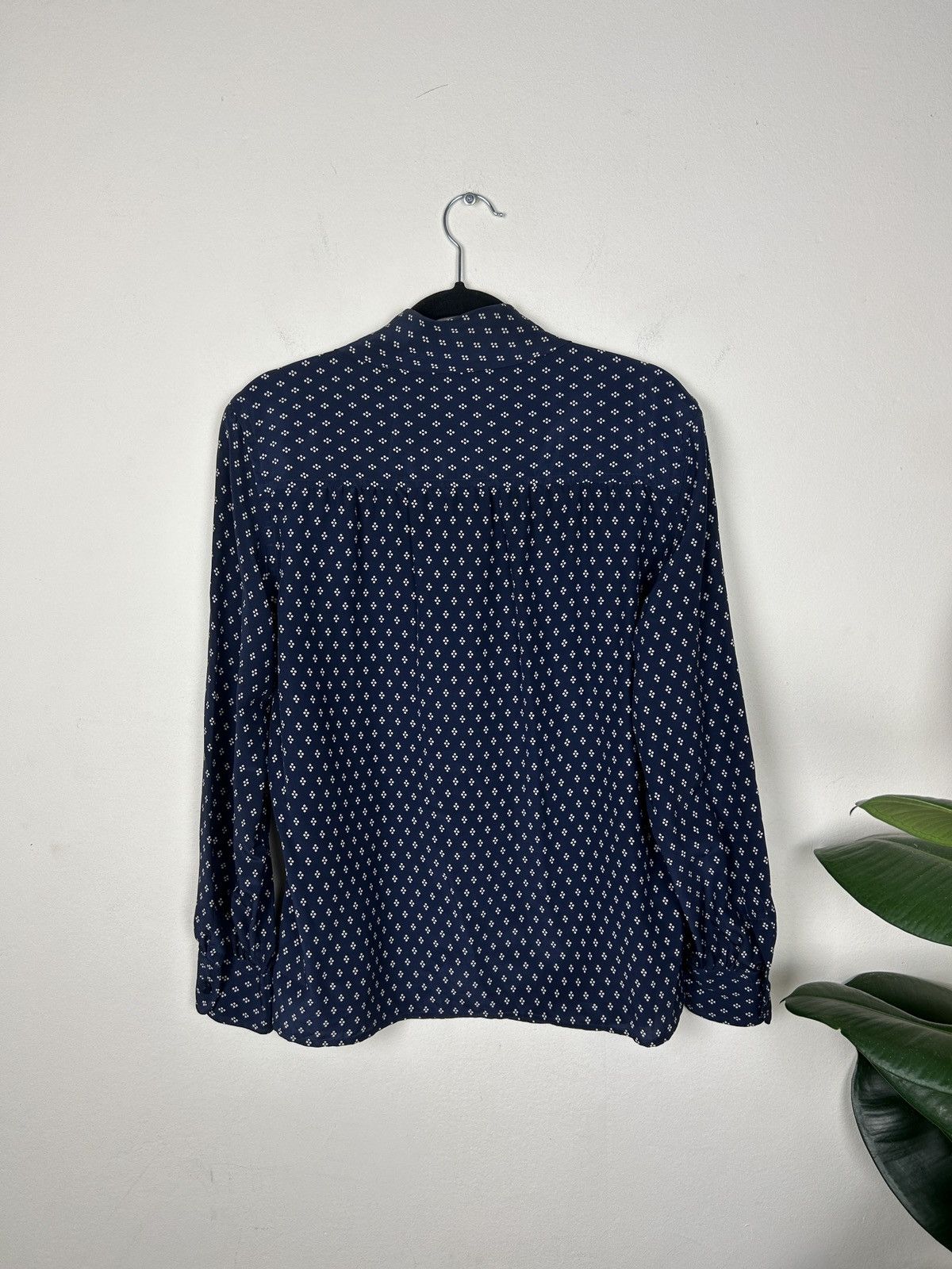 Celine Celine Black Silk Sample Shirt Size M / US 6-8 / IT 42-44 - 9 Thumbnail