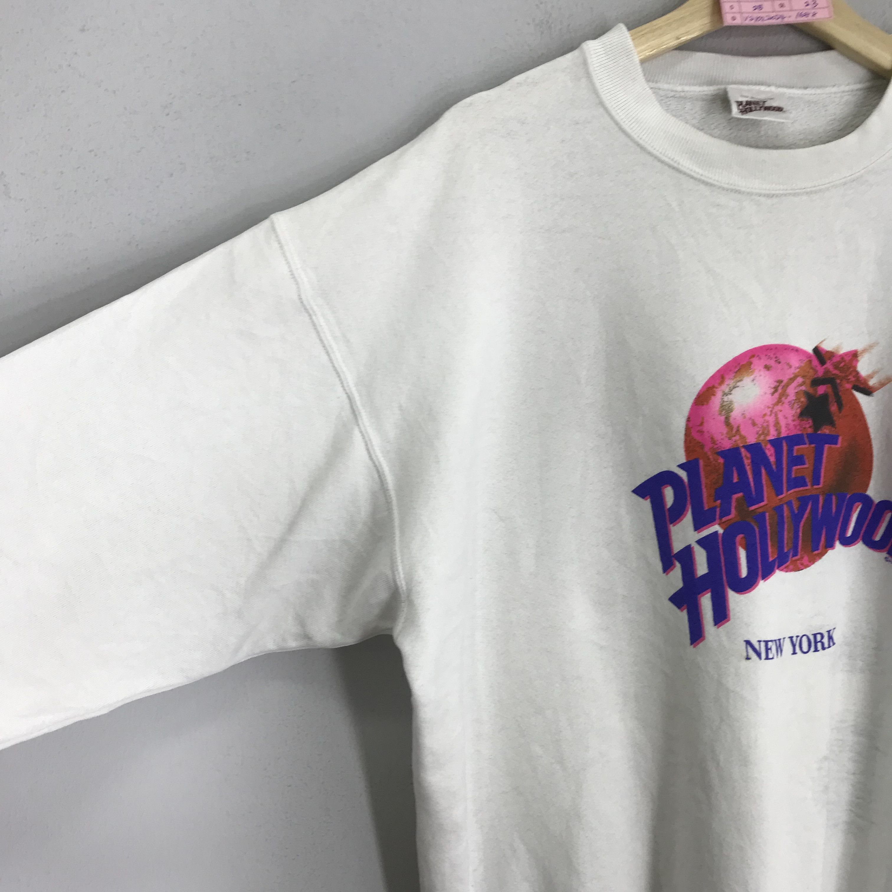Planet Hollywood Vintage Planet Hollywood New York Big Logo Sweatshirts Size US XL / EU 56 / 4 - 5 Thumbnail