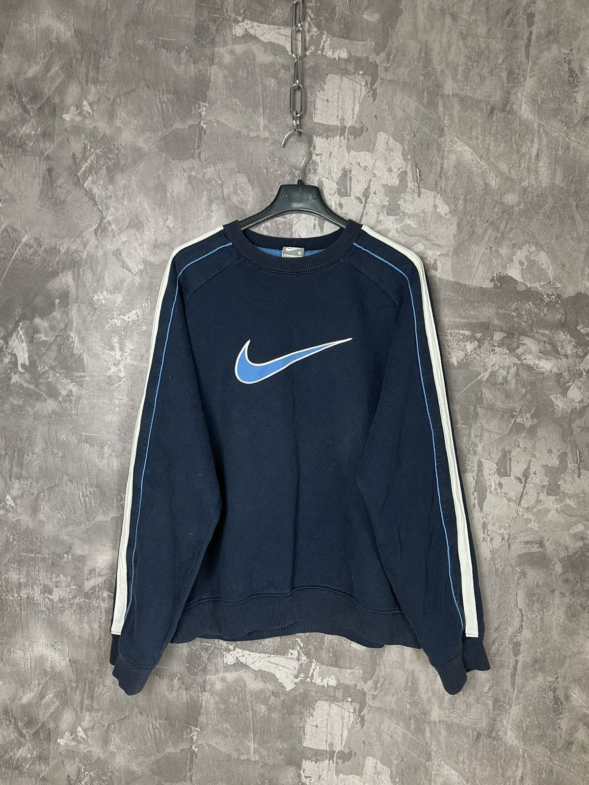Other Vintage Nike Spell Out Center Logo Sweatshirt USA Size US S / EU 44-46 / 1 - 1 Thumbnail