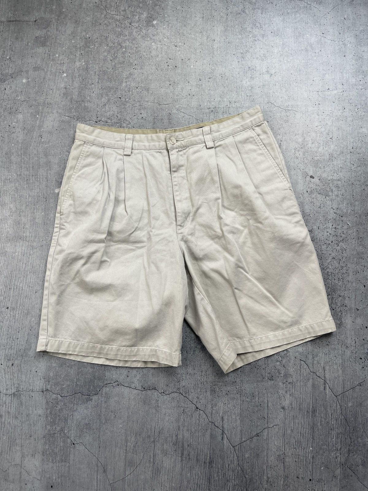 Polo Ralph Lauren × Vintage Vintage 90s Polo Ralph Lauren Chino Shorts/ Made In USA/ 34W Size US 34 / EU 50 - 2 Thumbnail