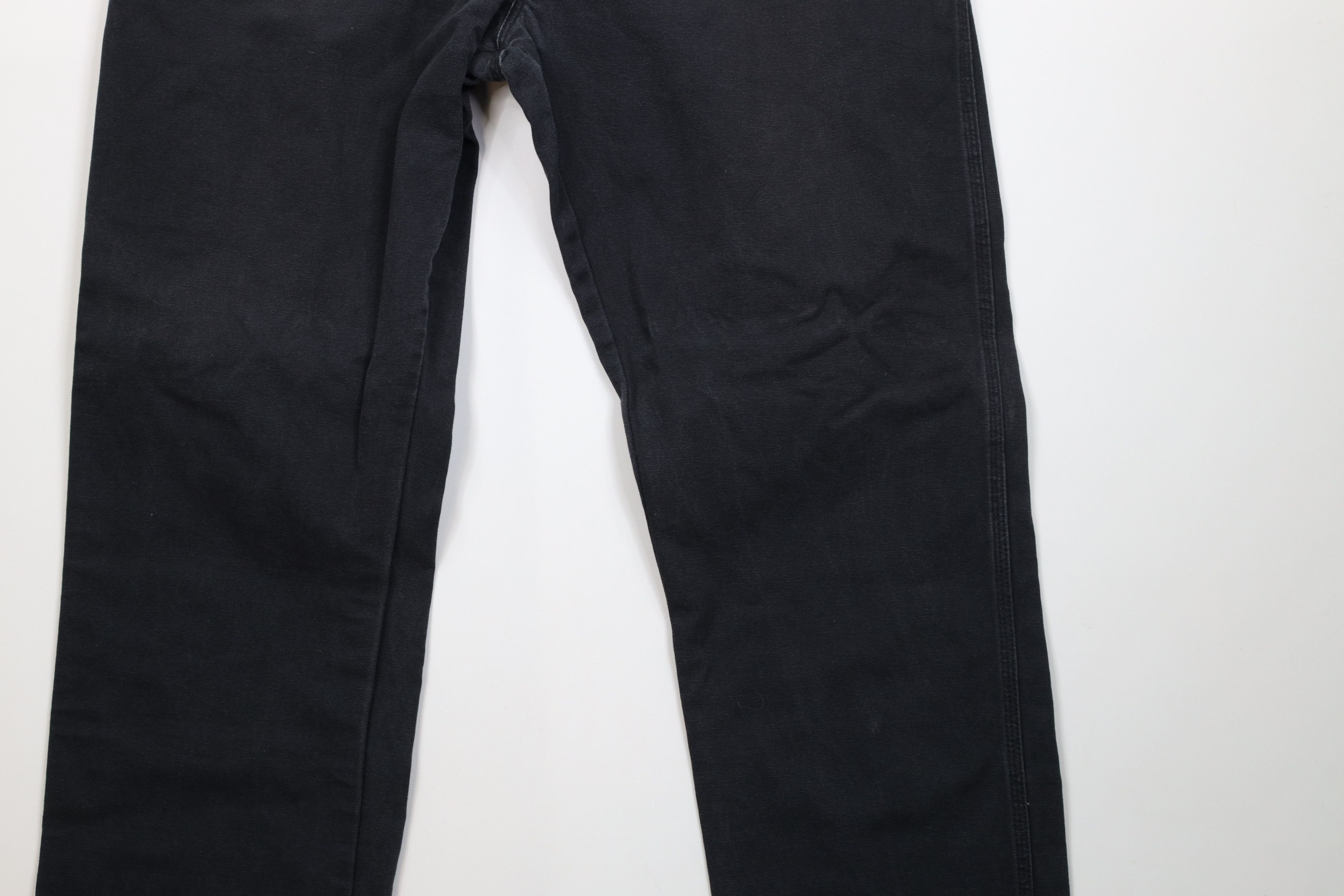 Dickies Vintage Y2K Dickies Wide Leg Dungaree Pants Black Cotton Size US 42 / EU 58 - 4 Thumbnail