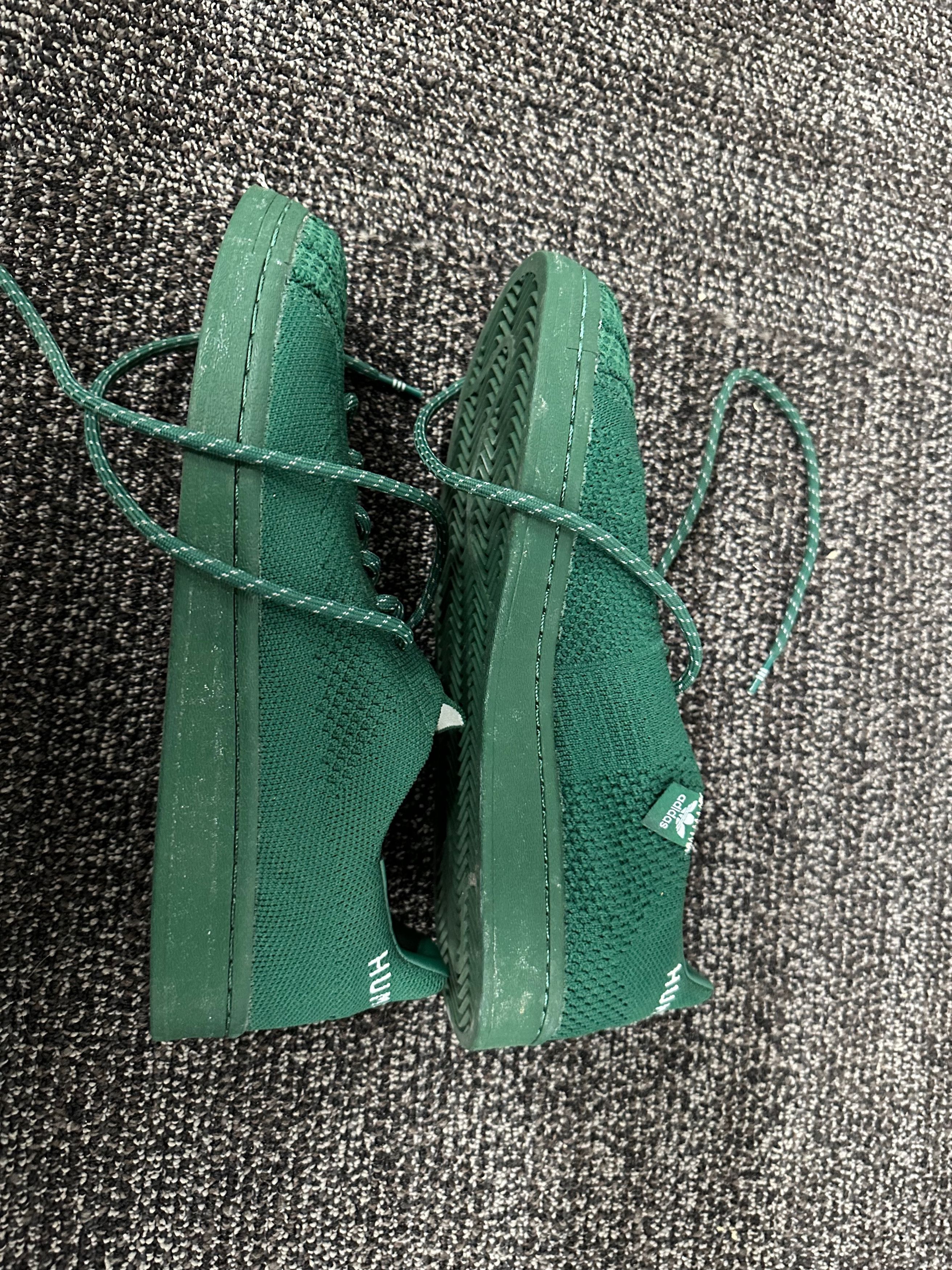 Adidas × Pharrell Superstar Primeknit - Dark Green Size US 9 / EU 42 - 3 Thumbnail