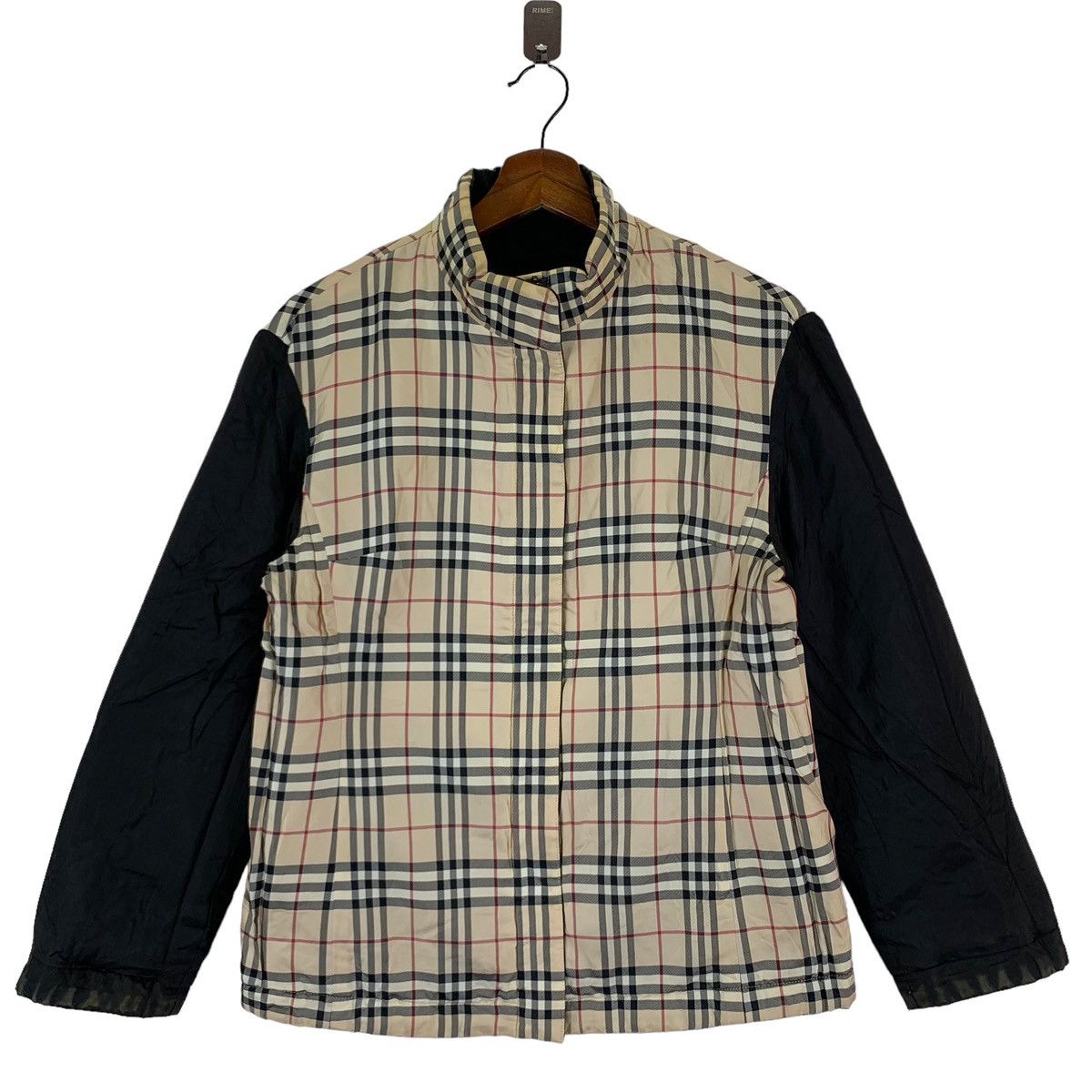 Burberry VINTAGE BURBERRY REVERSIBLE LIGHT ZIPPER JACKET Size M / US 6-8 / IT 42-44 - 3 Thumbnail
